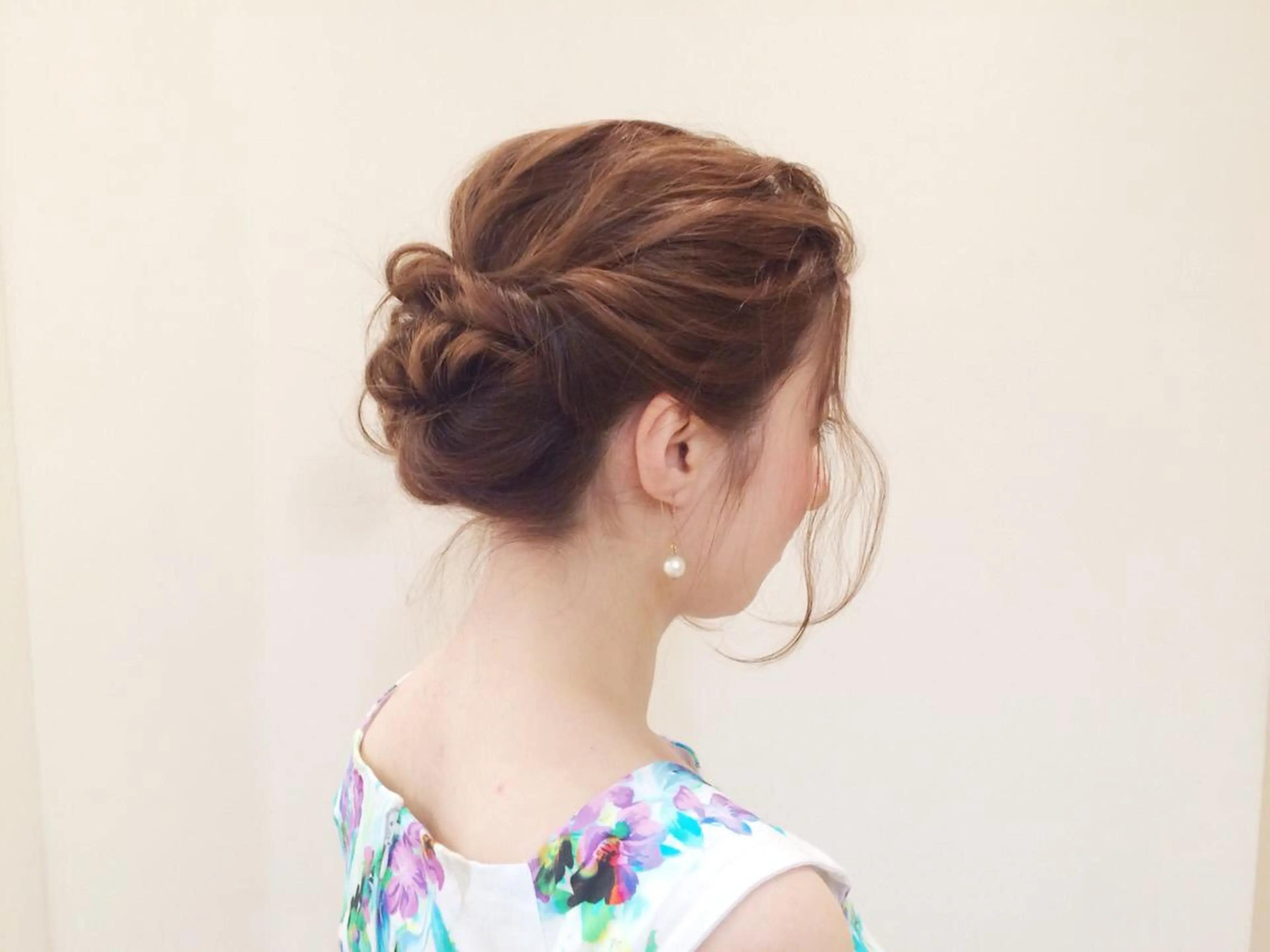 ミディアム ヘアアレンジ ReMix 新宿店所属・タジマ ヤスヒサのヘアスタイル