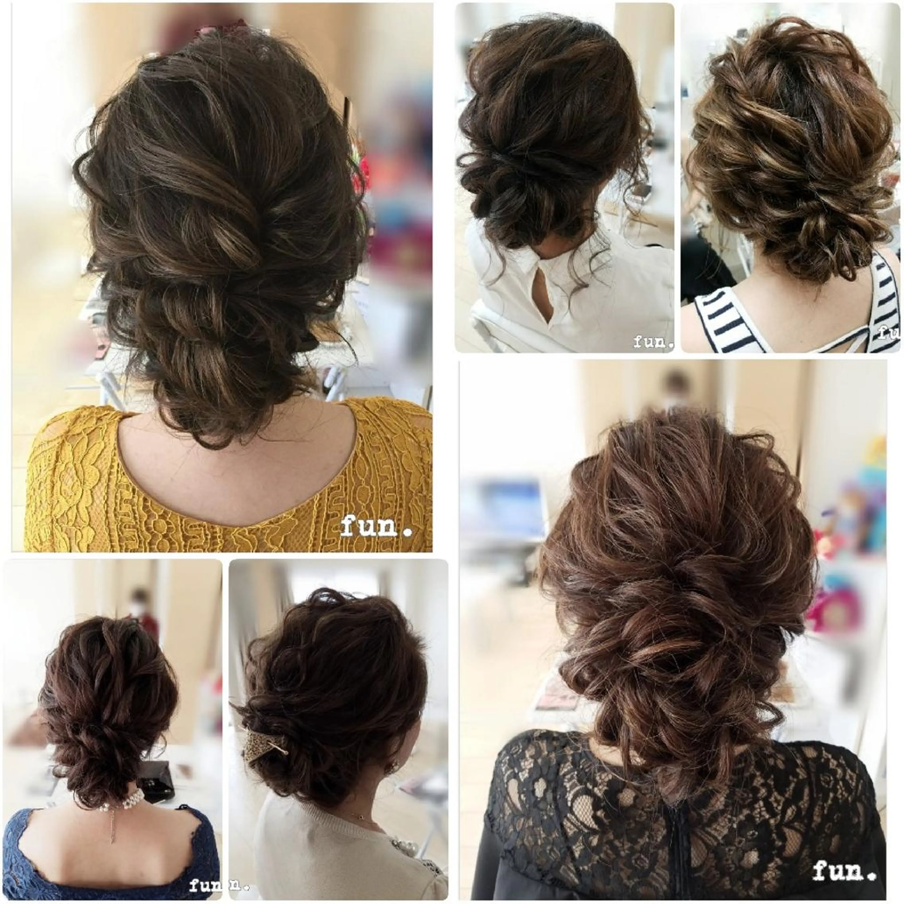 ミディアム ヘアアレンジ fun./ヘアセット /エクステ/着付のその他イメージ