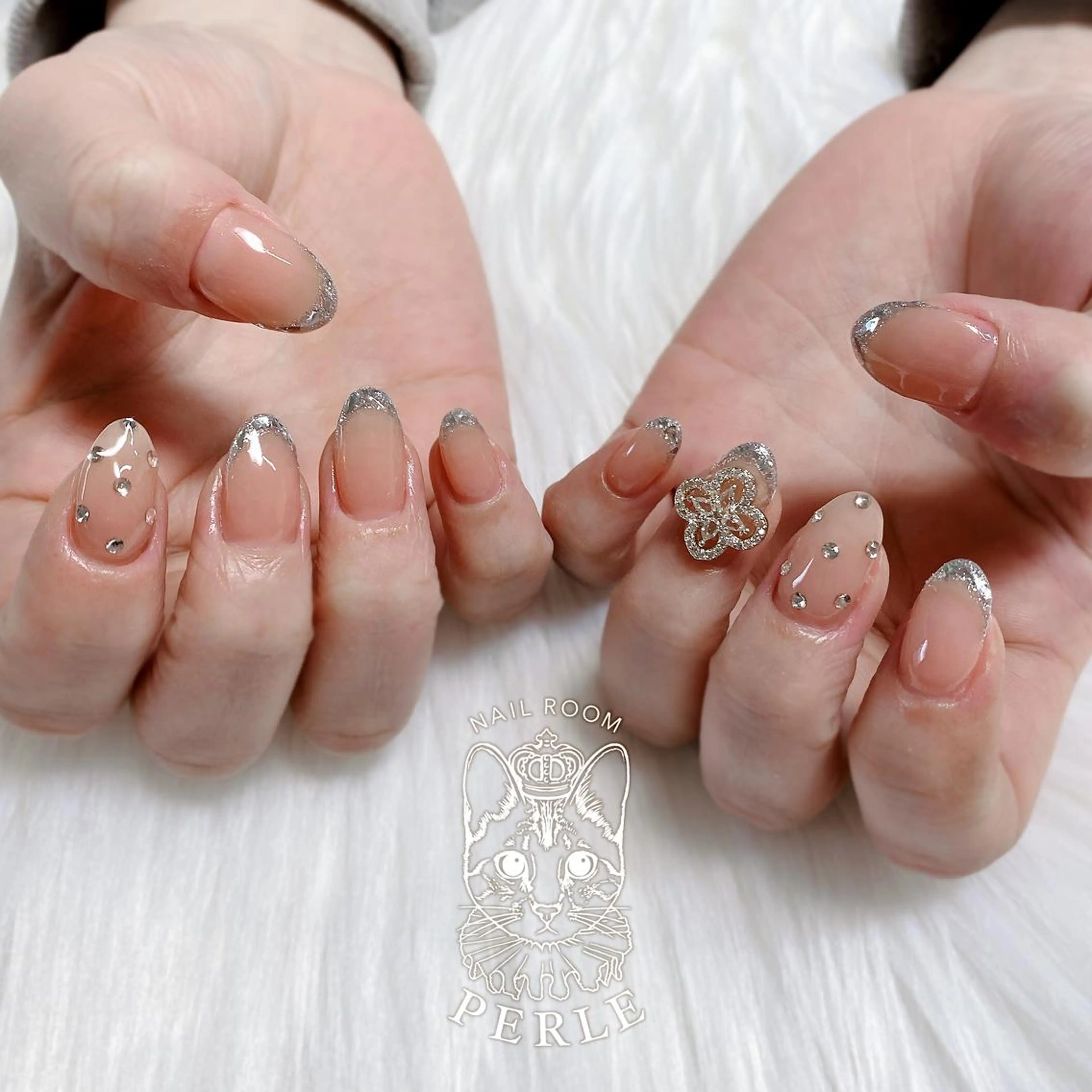 ネイル ジェルネイル 韓国ネイル nail room Perleのネイルデザイン