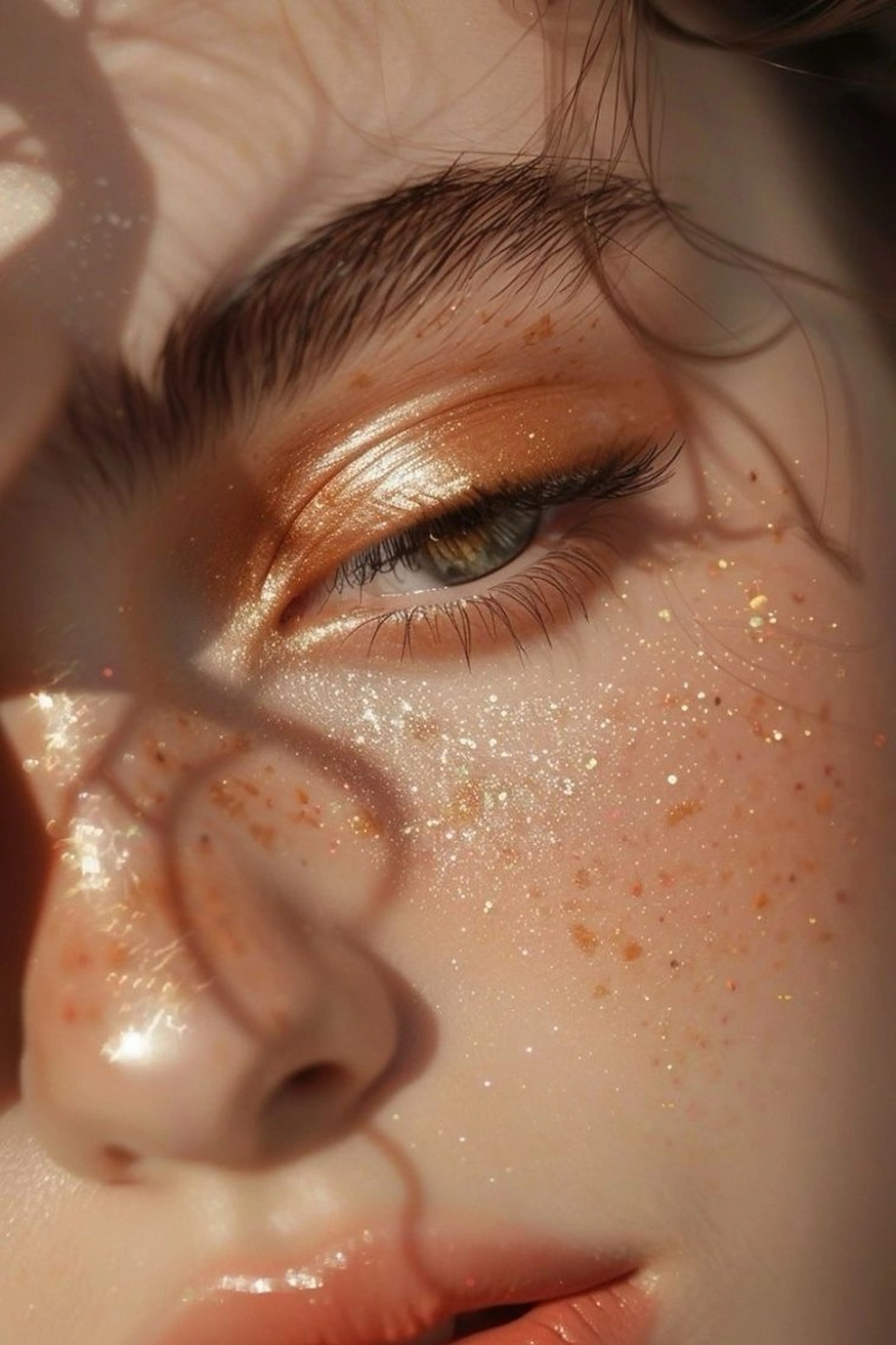 眉waxスタイリング(間引き、眉メイクあり)の写真