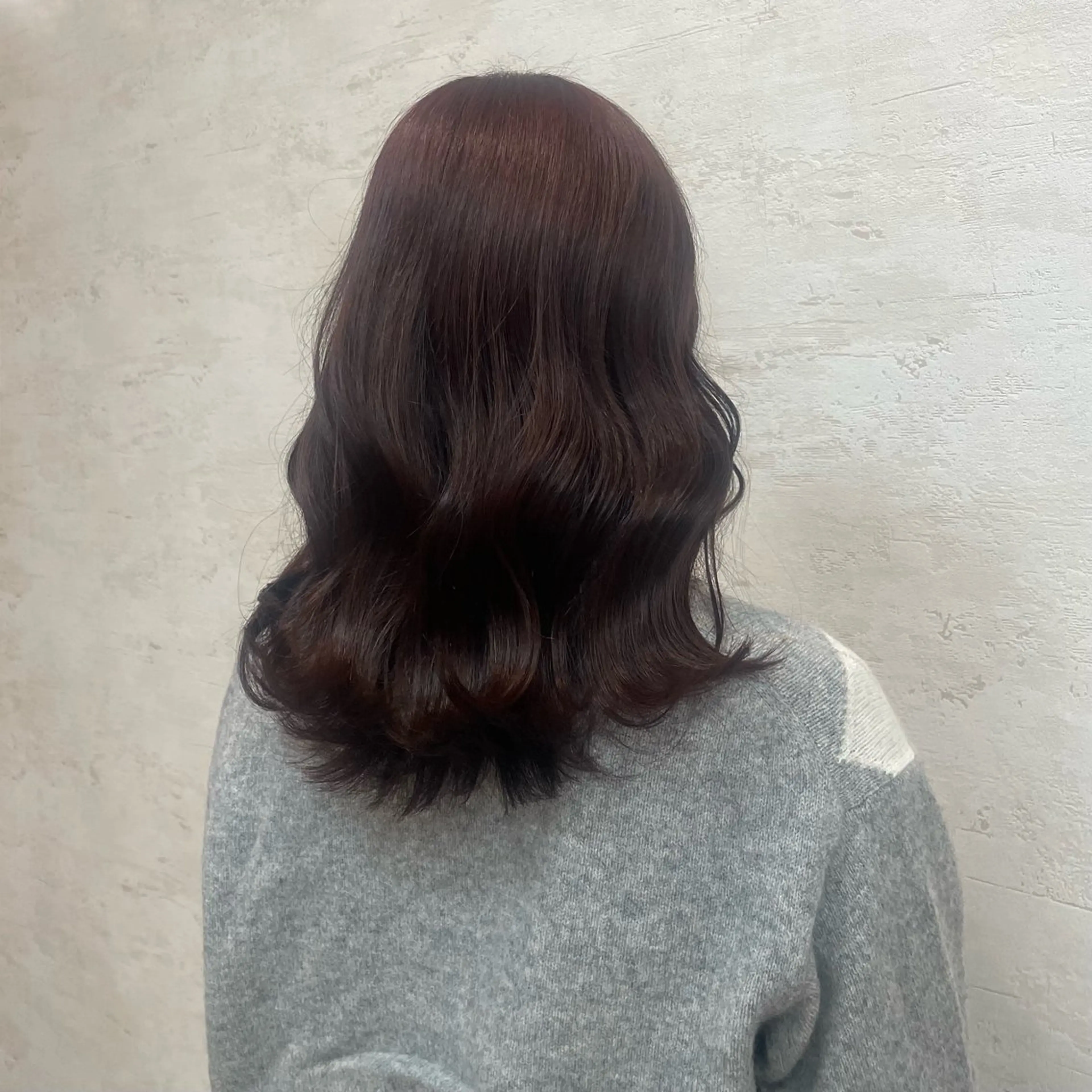 セミロング カラー ヘアカラー ゆい/メンズカット /レイヤーカットのヘアスタイル