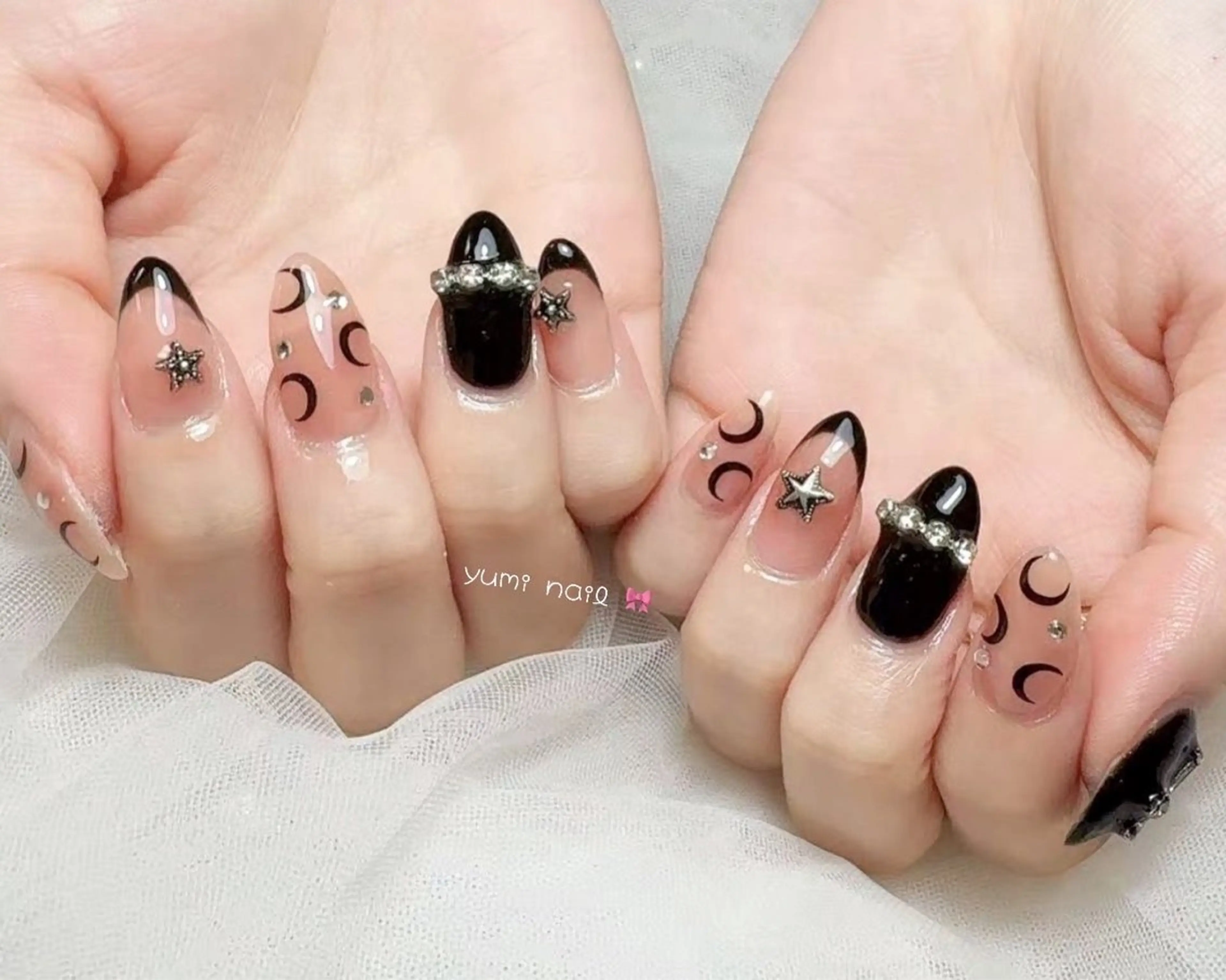 ネイル ハンドネイル 𝐲𝐮𝐦𝐢🎀 デザイン長さ出し専門のネイルデザイン