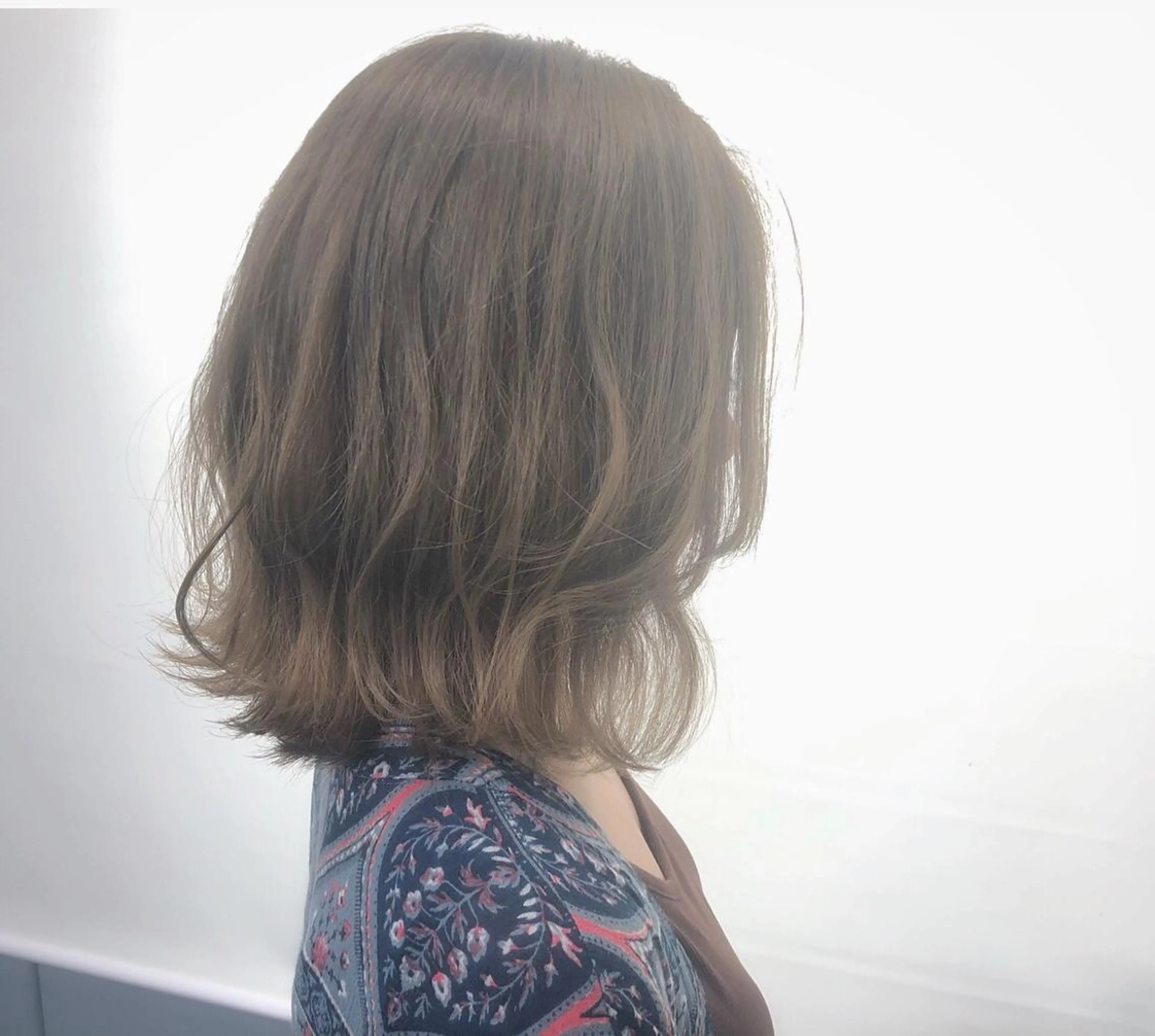 ミディアム カラー パーマ 🌈人気No. 1 🌈大嶋淑寛のヘアスタイル