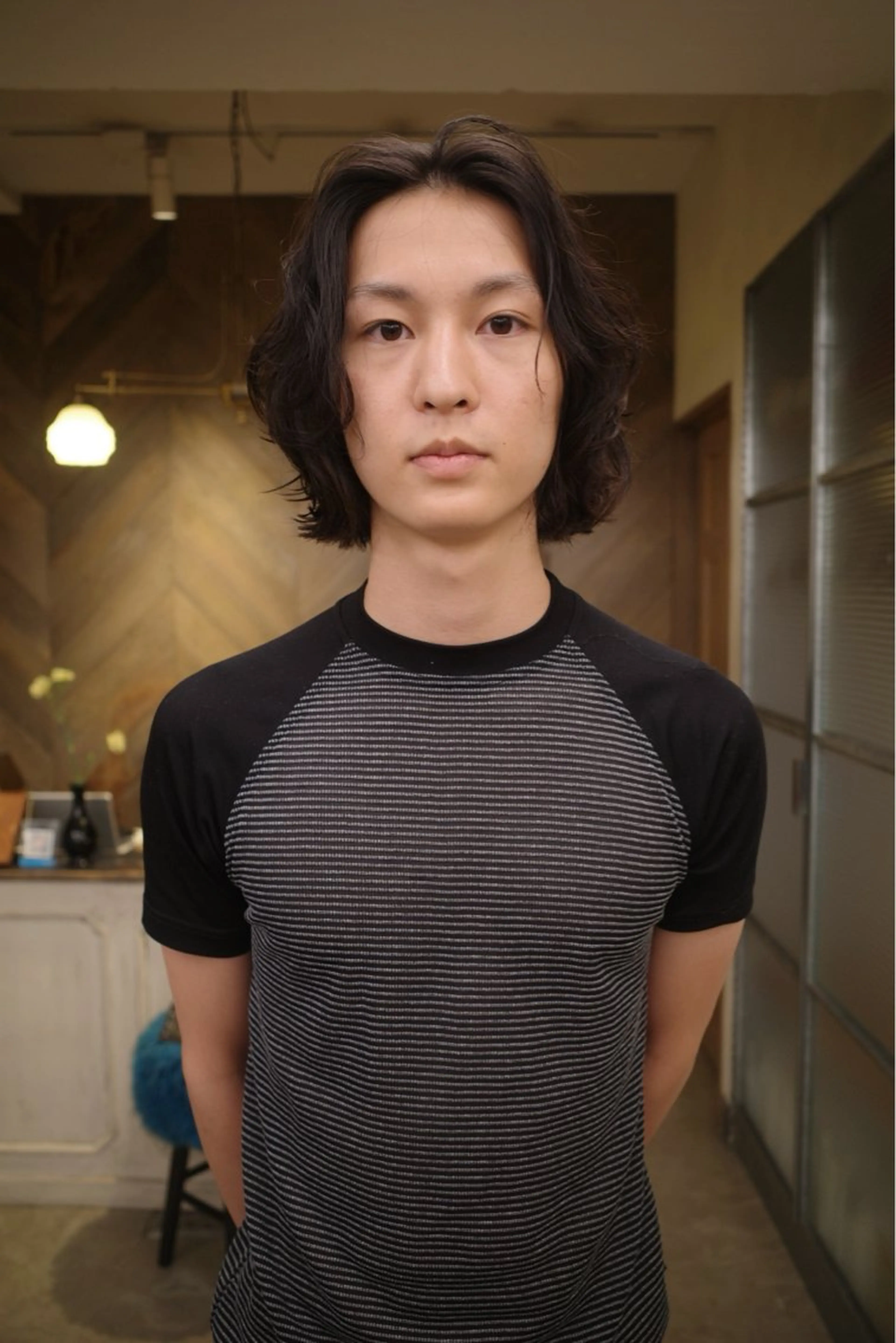 メンズ メンズパーマ メンズショート スパイキーショート メンズベリーショート メンズウルフカット カット パーマ メンズショート 原宿 渋谷 masakiのヘアスタイル