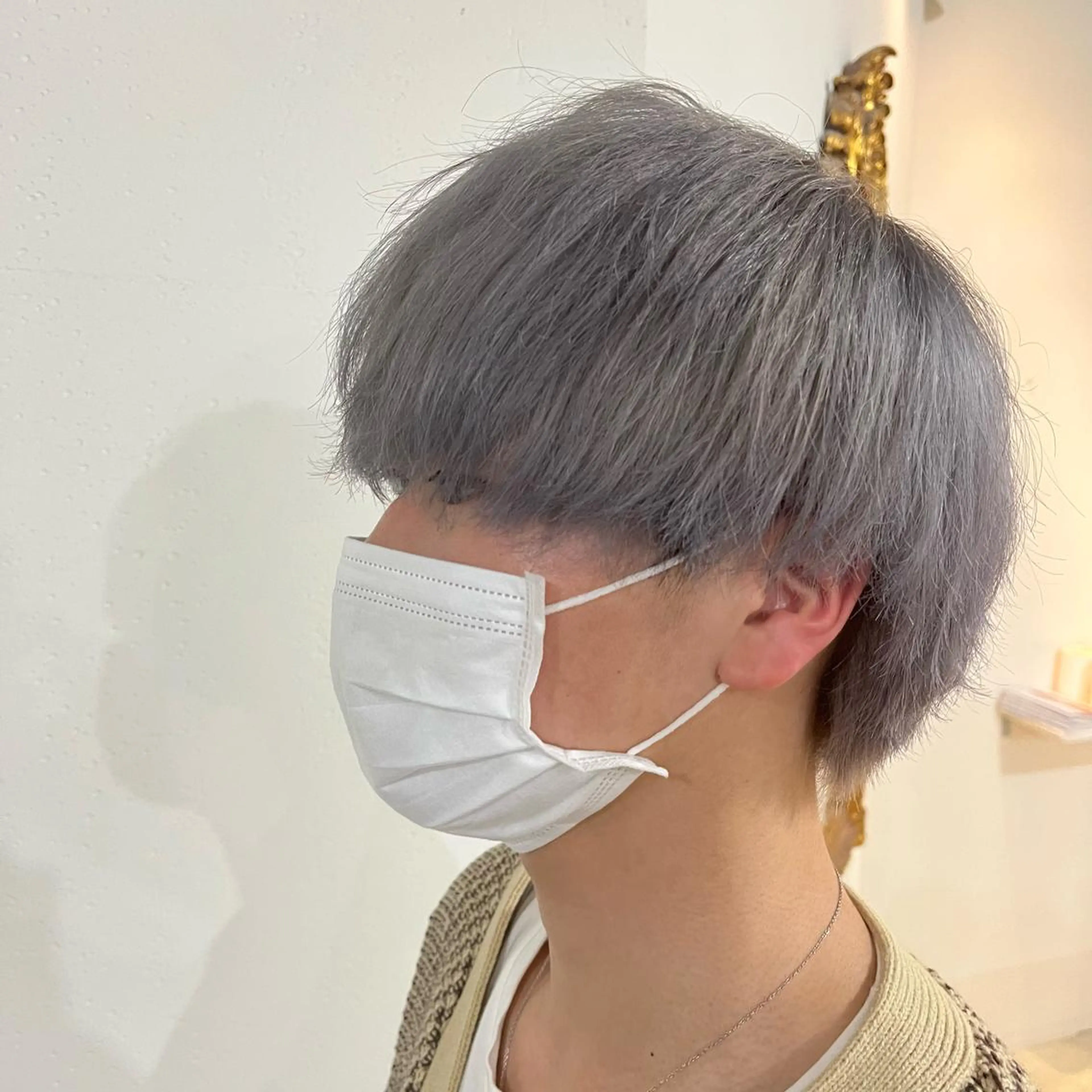 カラー メンズ ヘアカラー トリートメント ハイトーン/デザイン カラー/DAICHIのヘアスタイル