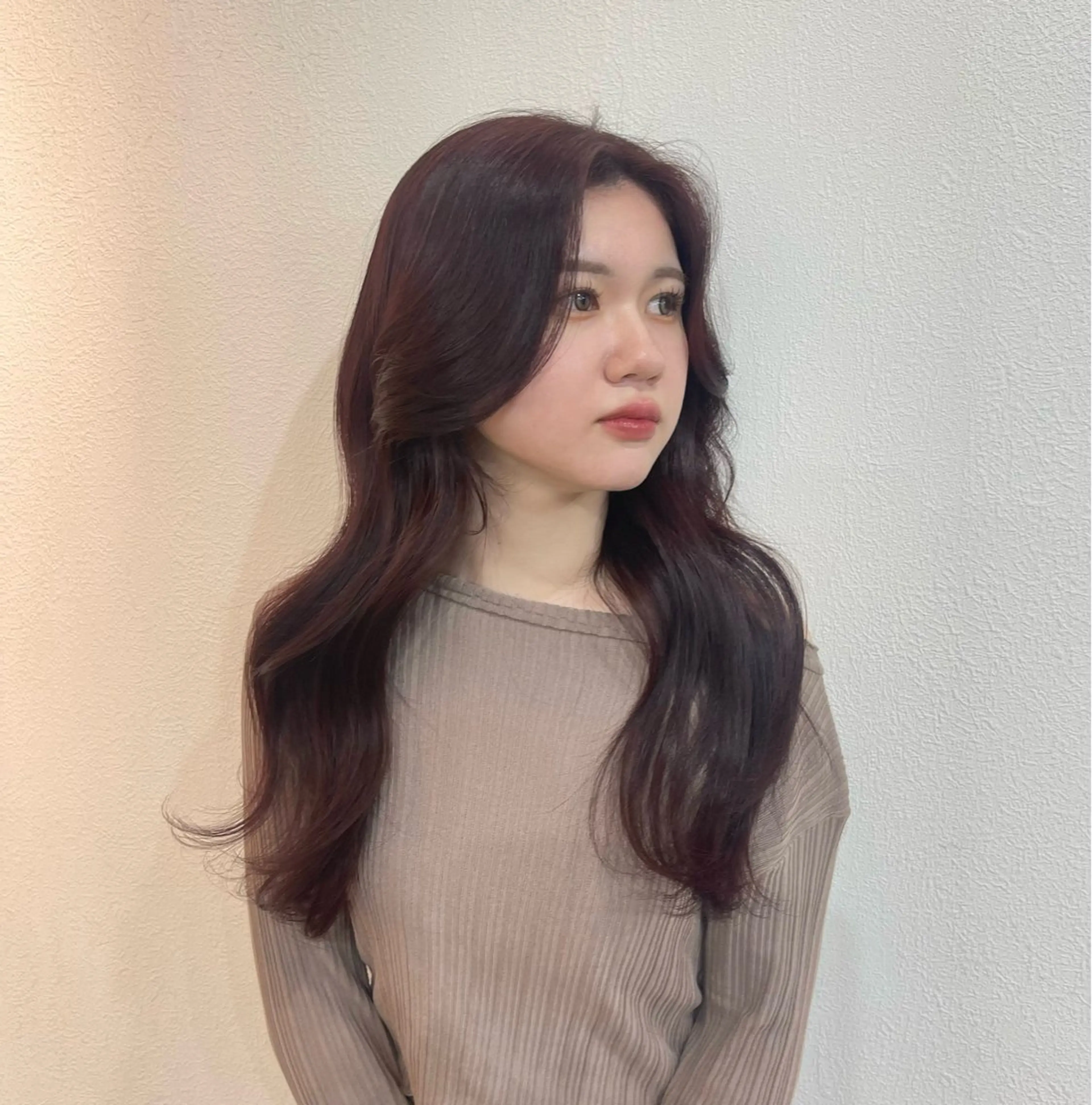 ロング カラー ラベンダーカラー ブリーチ୨୧大阪梅田 タカシマリナ♡のヘアスタイル