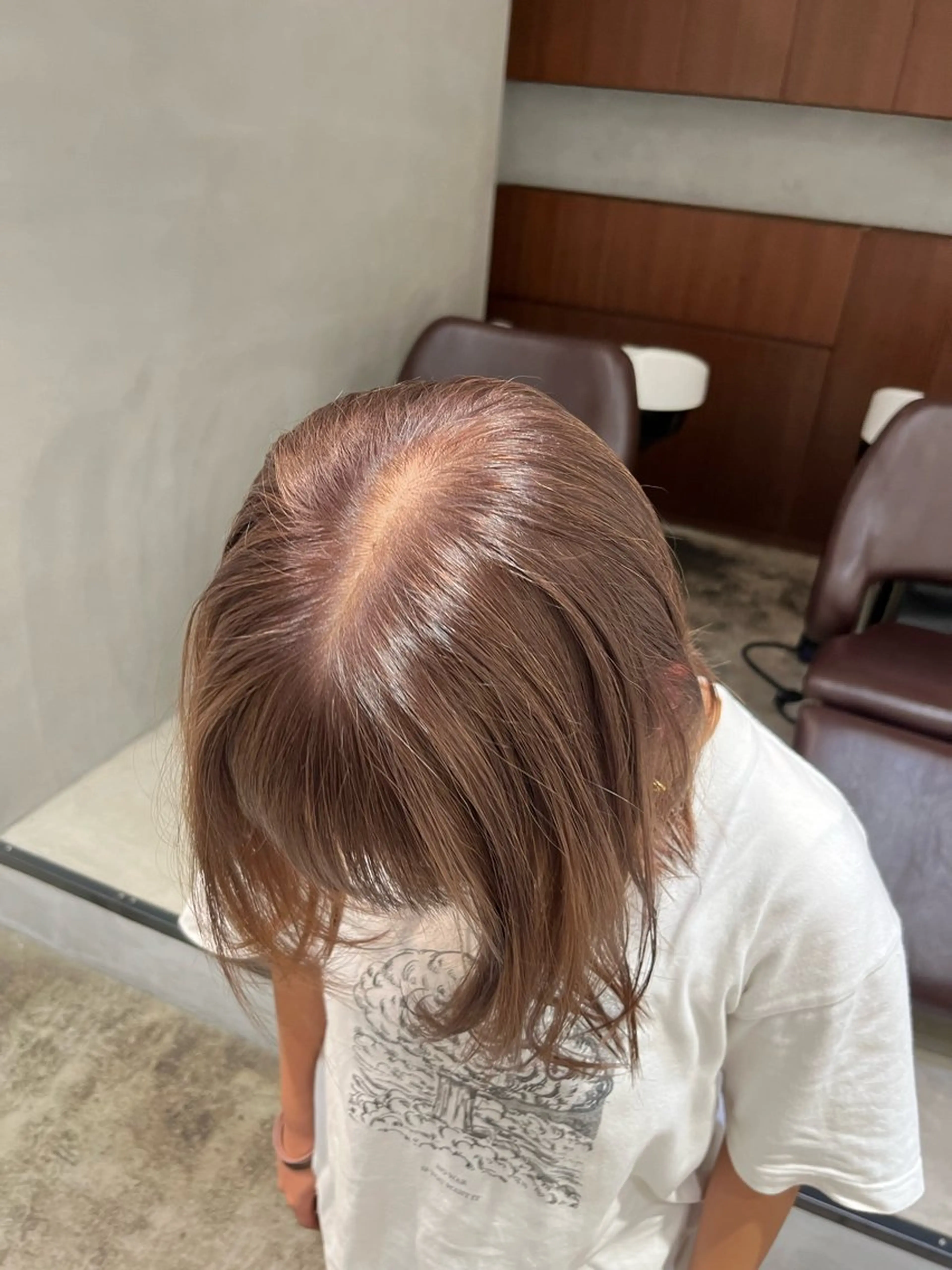 カラー 透明感カラー グレージュ ラベンダーカラー ラベンダーグレージュ ラベンダーグレー LOAVE AOYAMA所属・カット無料airi airiのヘアスタイル