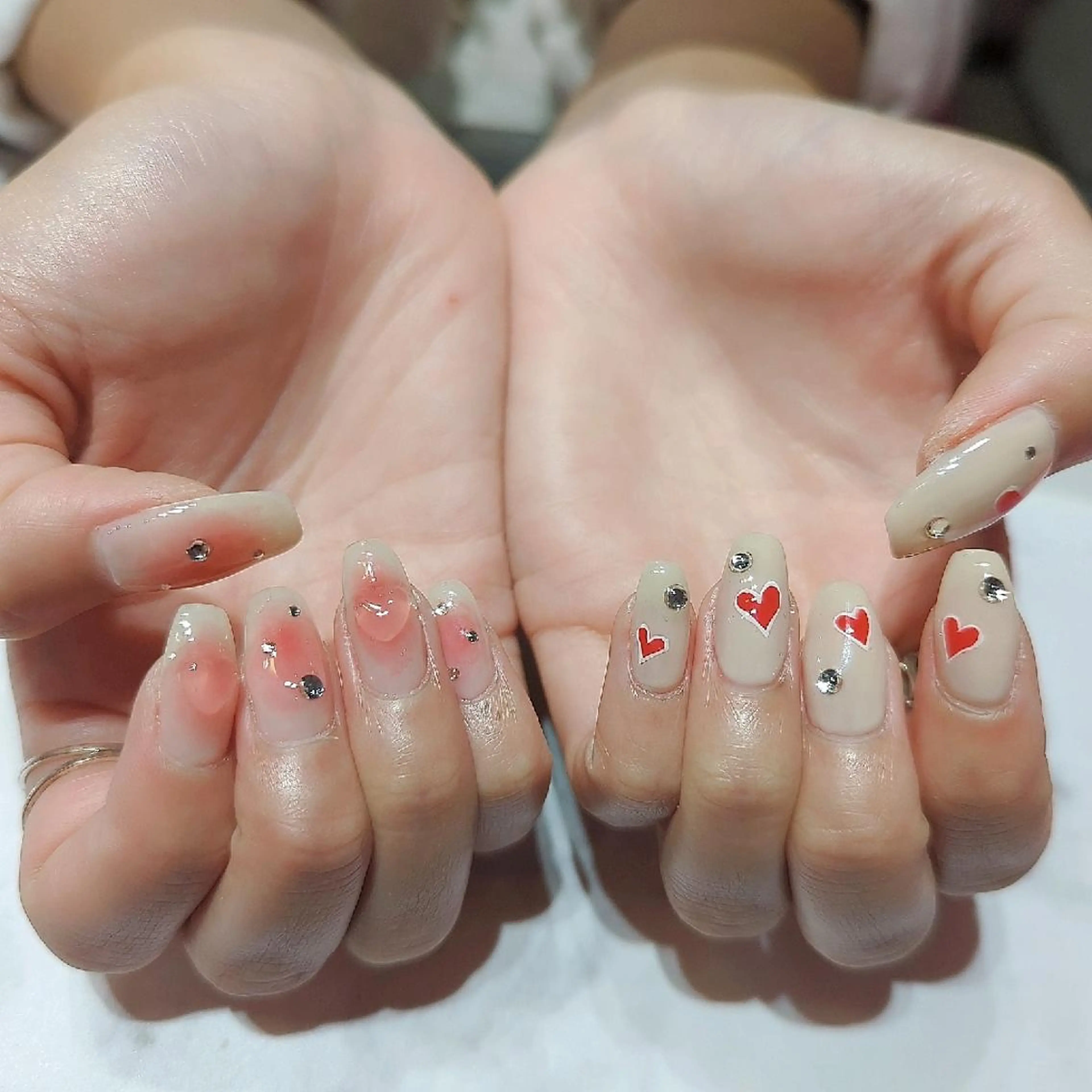 ネイル ハンドネイル あ きのネイルデザイン