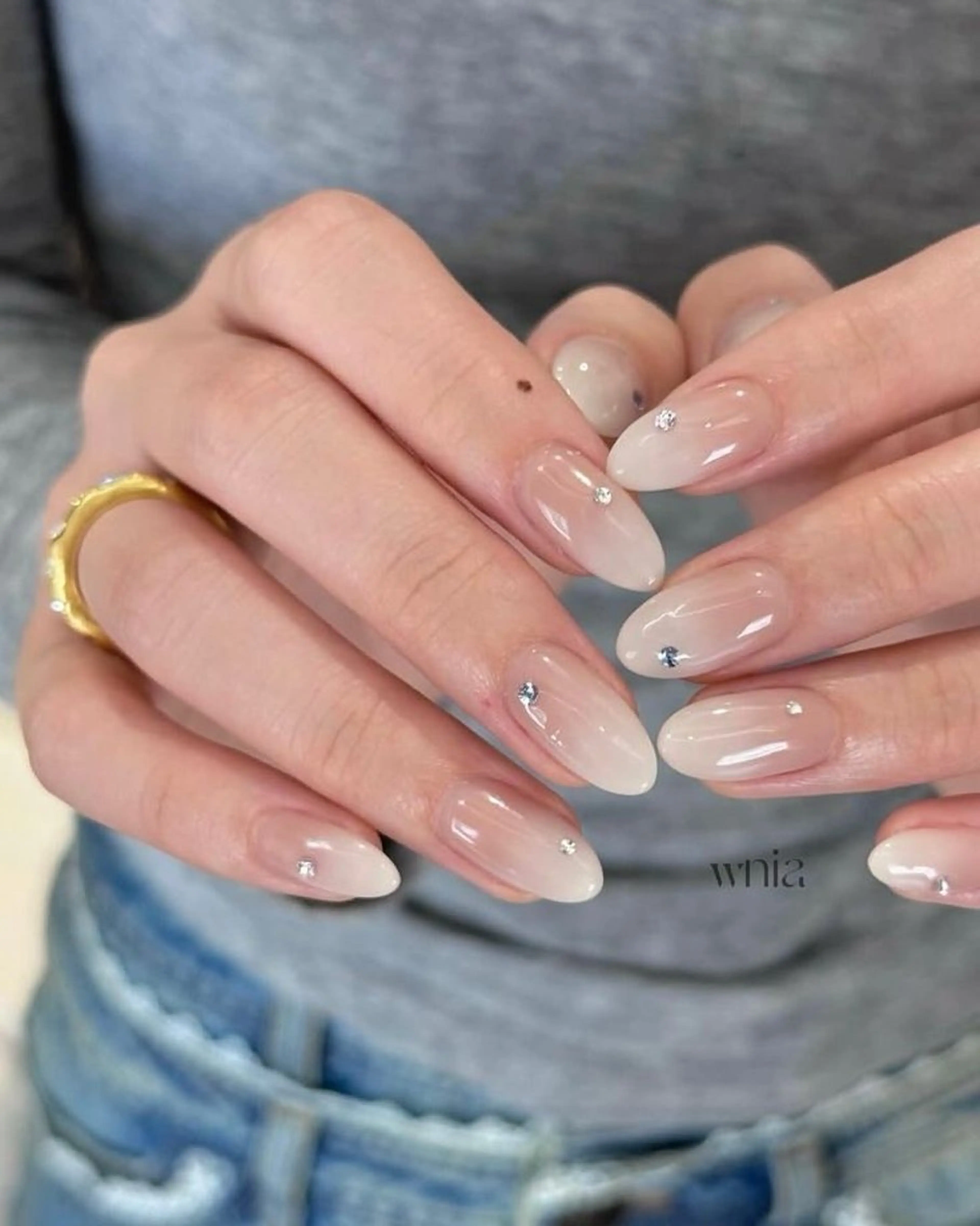 ネイル 韓国ネイル ハンドネイル EMI ANA.CHUOのネイルデザイン