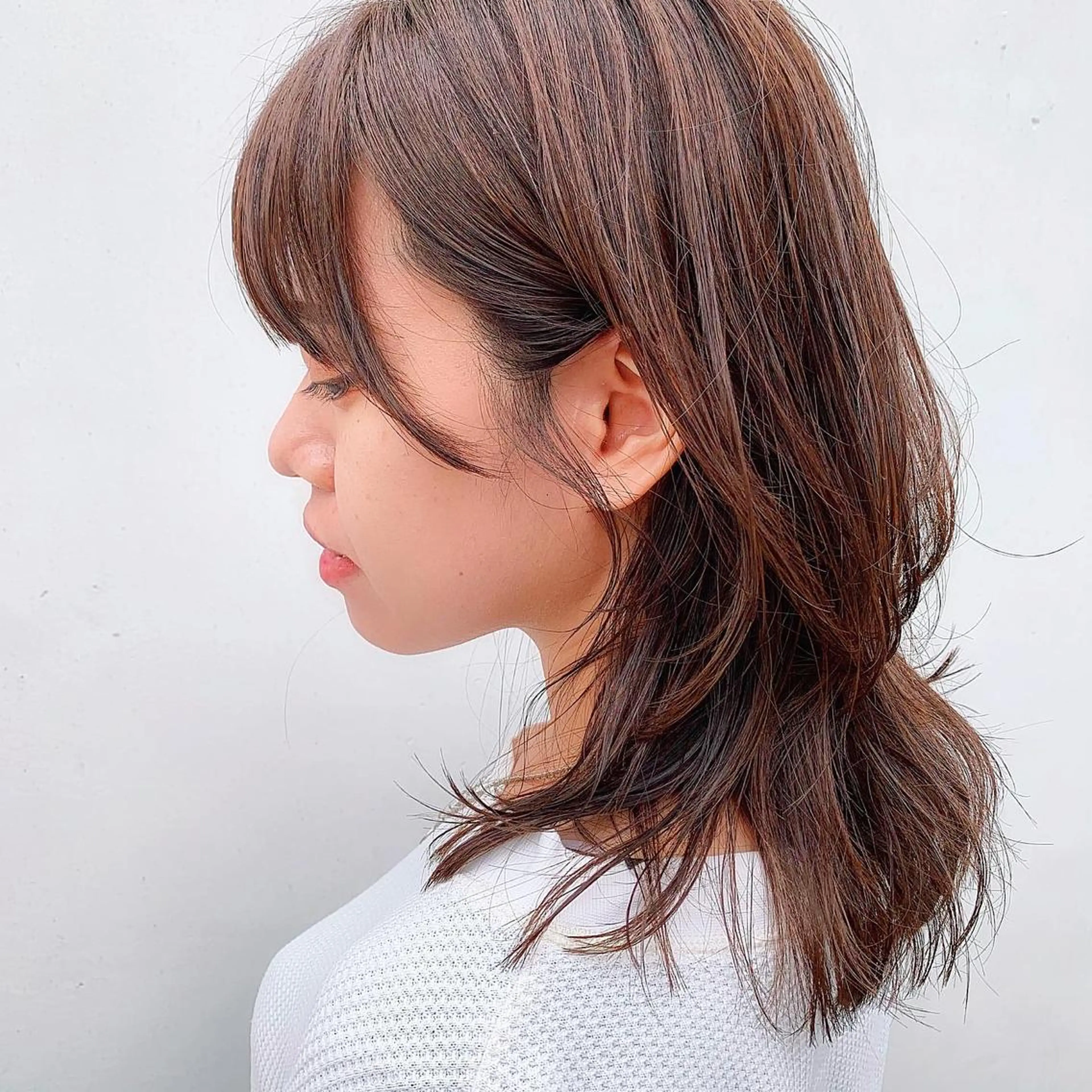 ミディアム カラー CODE.LINE所属・中川 竜誠のヘアスタイル