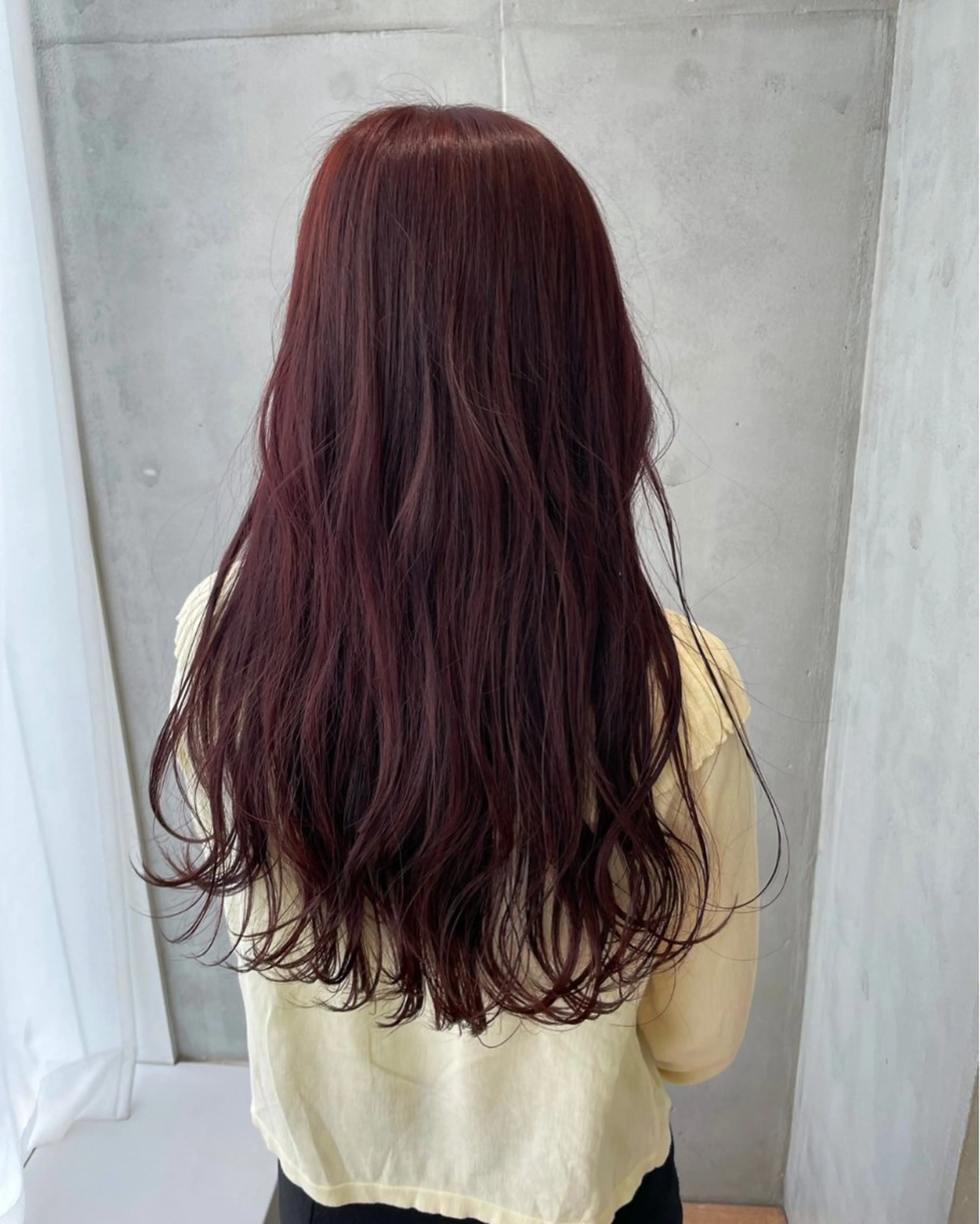 ロング カラー パープルカラー Say.Ree所属・🐣Say.ree ひらいで ななみ🐣のヘアスタイル