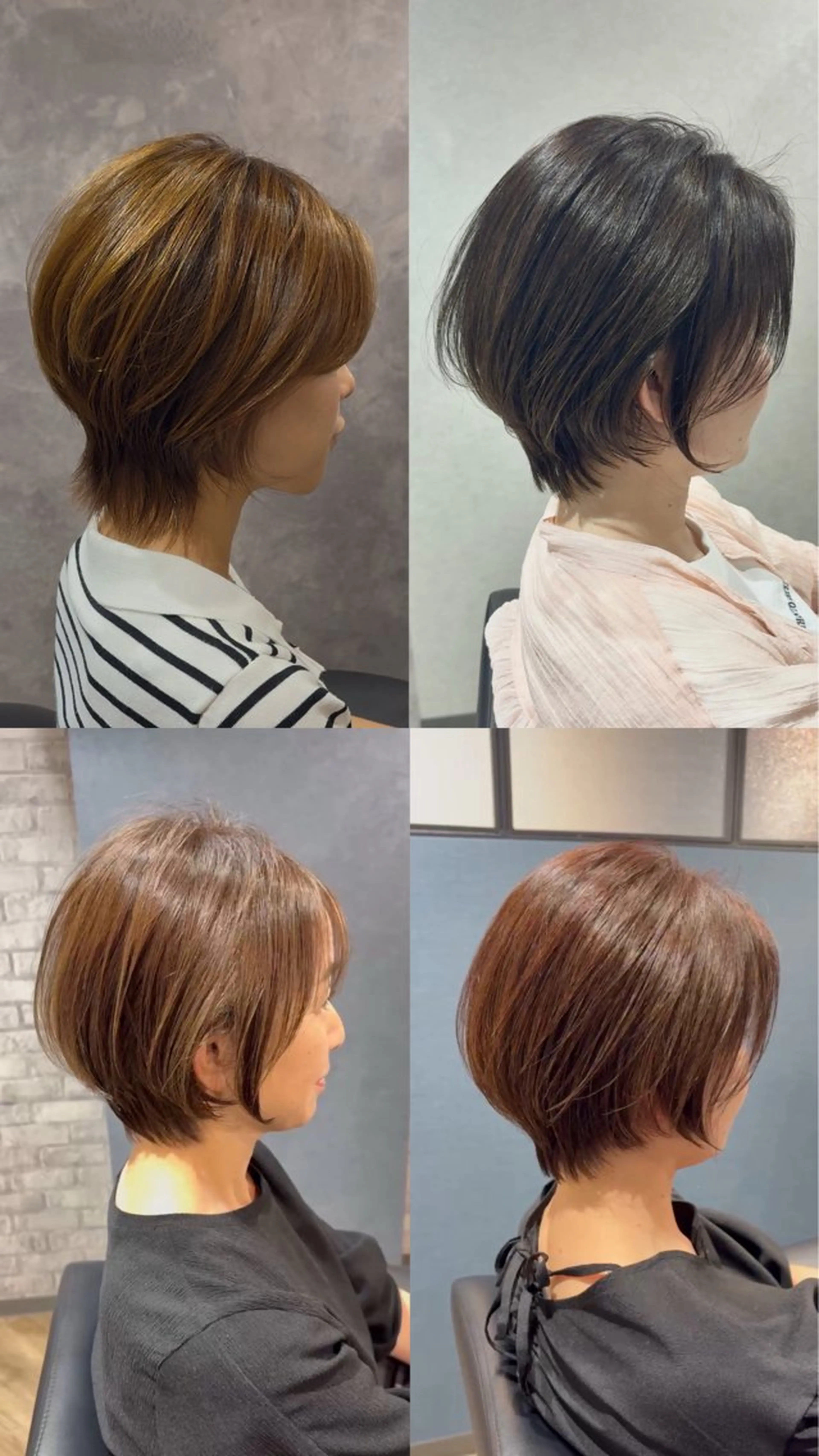 ショート ショートヘア 阪急箕面駅 ショートモデル募集のヘアスタイル
