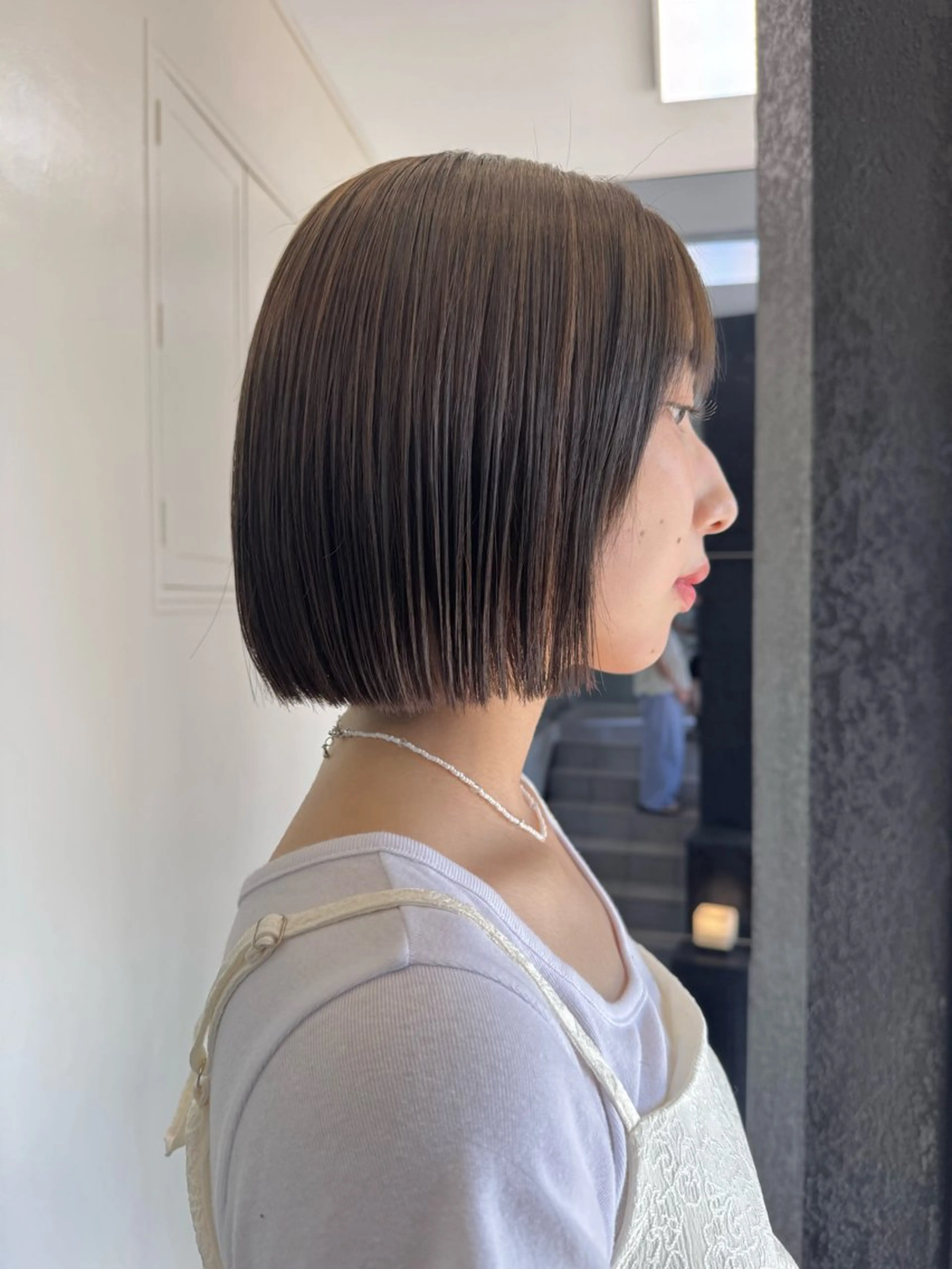 ショート カラー カット ヘアカラー KOHNO/ブリーチ なし/透明感カラーのヘアスタイル