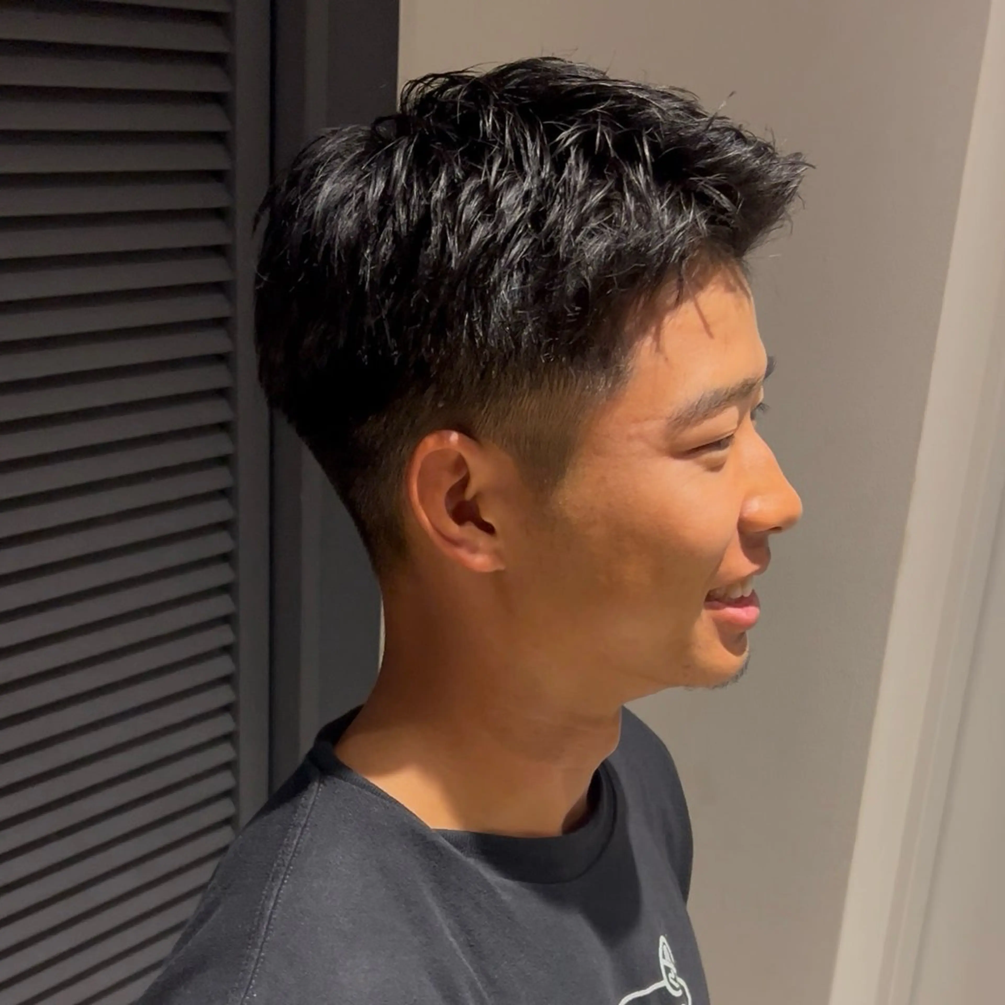 メンズ カット 安達 脩人のヘアスタイル