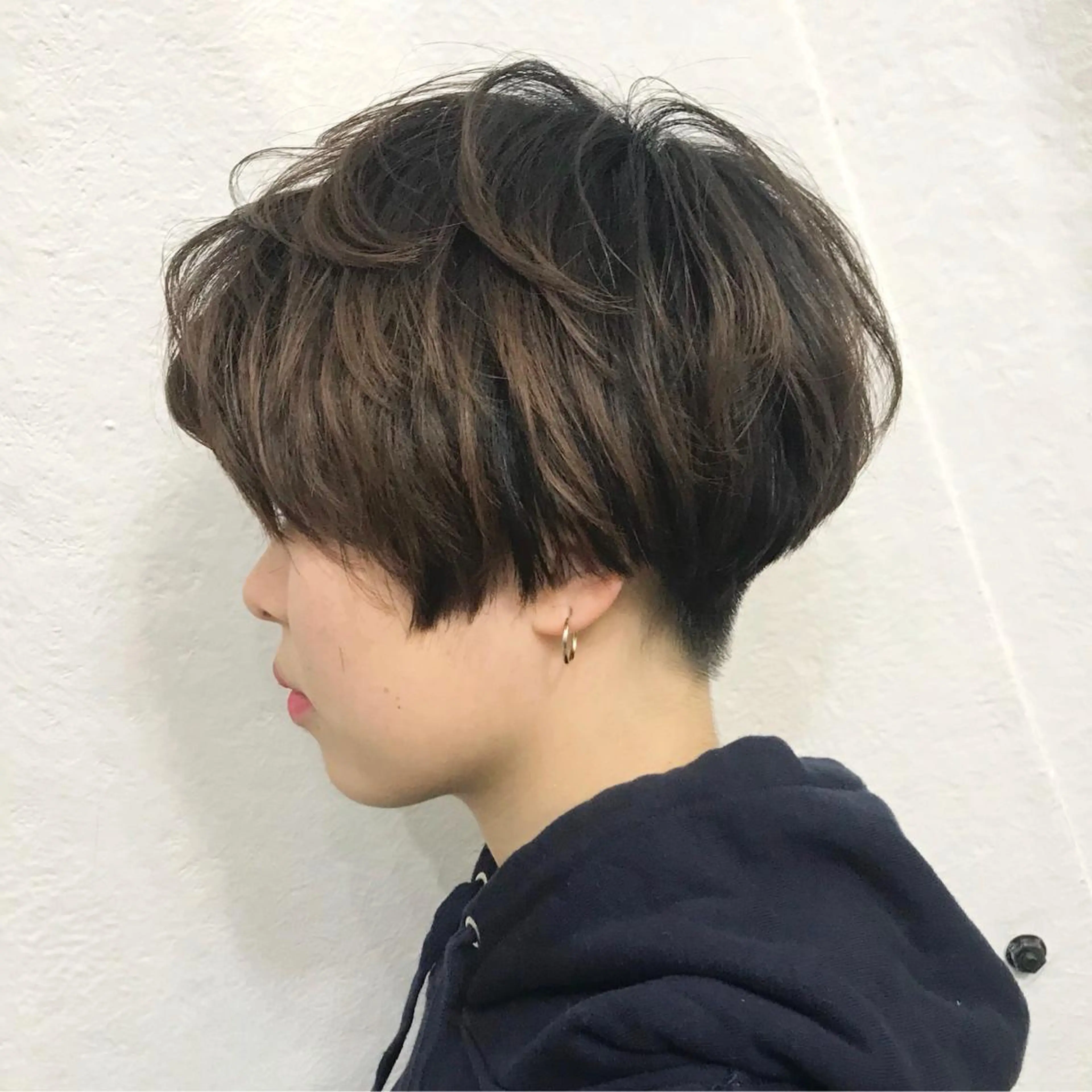 ショート くびれヘア ショートヘア サロウィン所属・K-POP好き美容師 🇰🇷Kai.Yのヘアスタイル