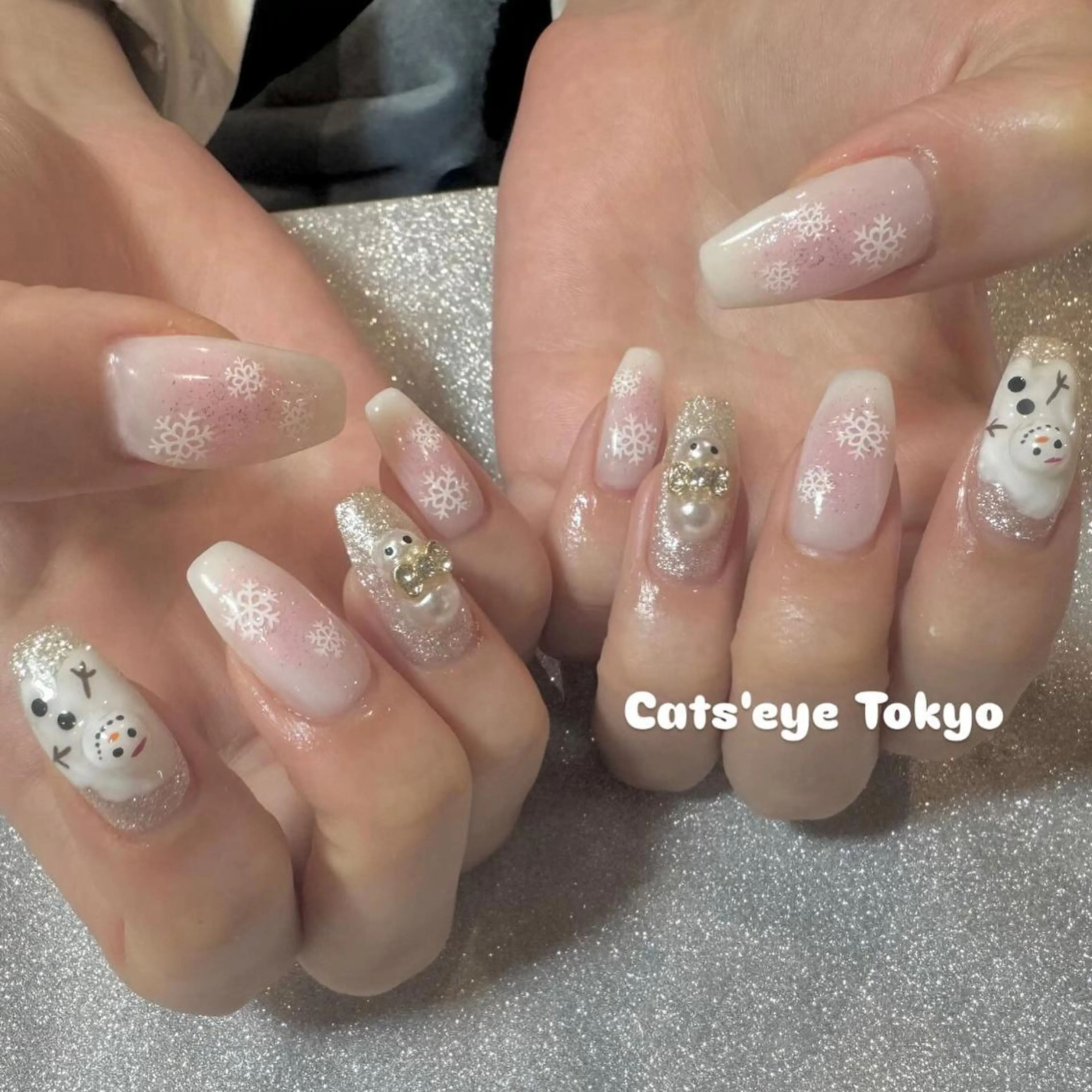 ネイル アートネイル ジェルネイル マグネットネイル ミラーネイル ニュアンスネイル Cat's eye TOKYO 新宿店のネイルデザイン