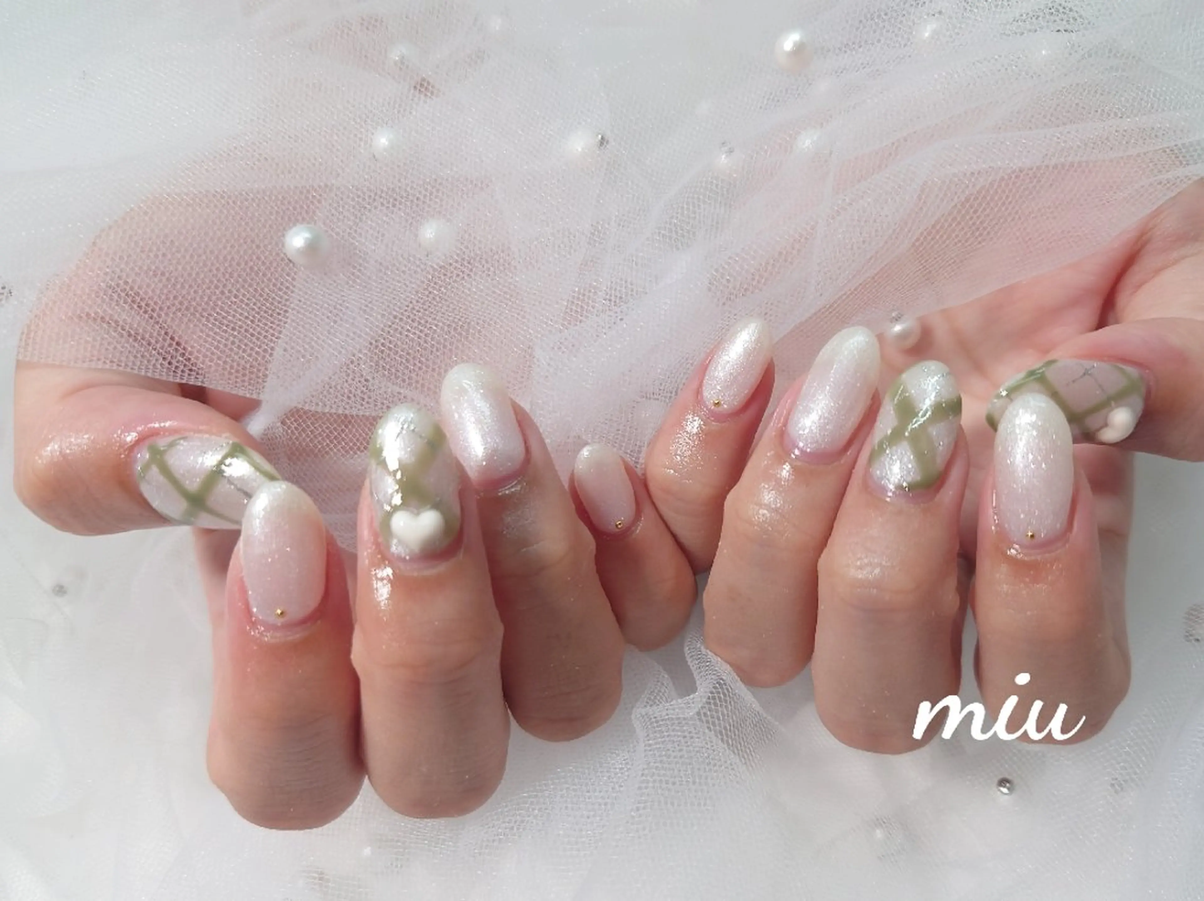 ネイル ハンドネイル miu nail亀戸 Momokaのネイルデザイン