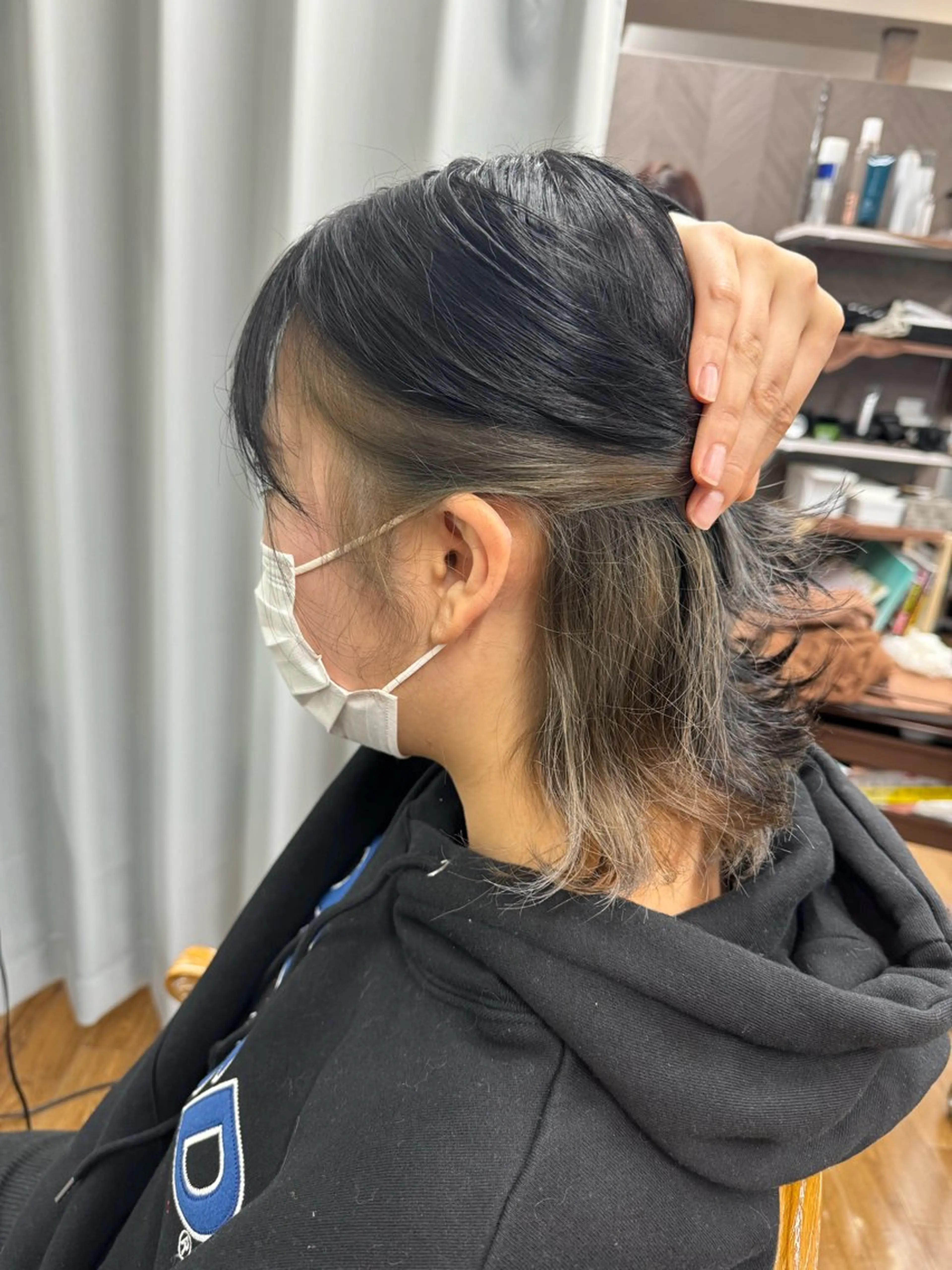 ミディアム カット ヘアカラー TELA HAIR 稲毛店　千尋のヘアスタイル