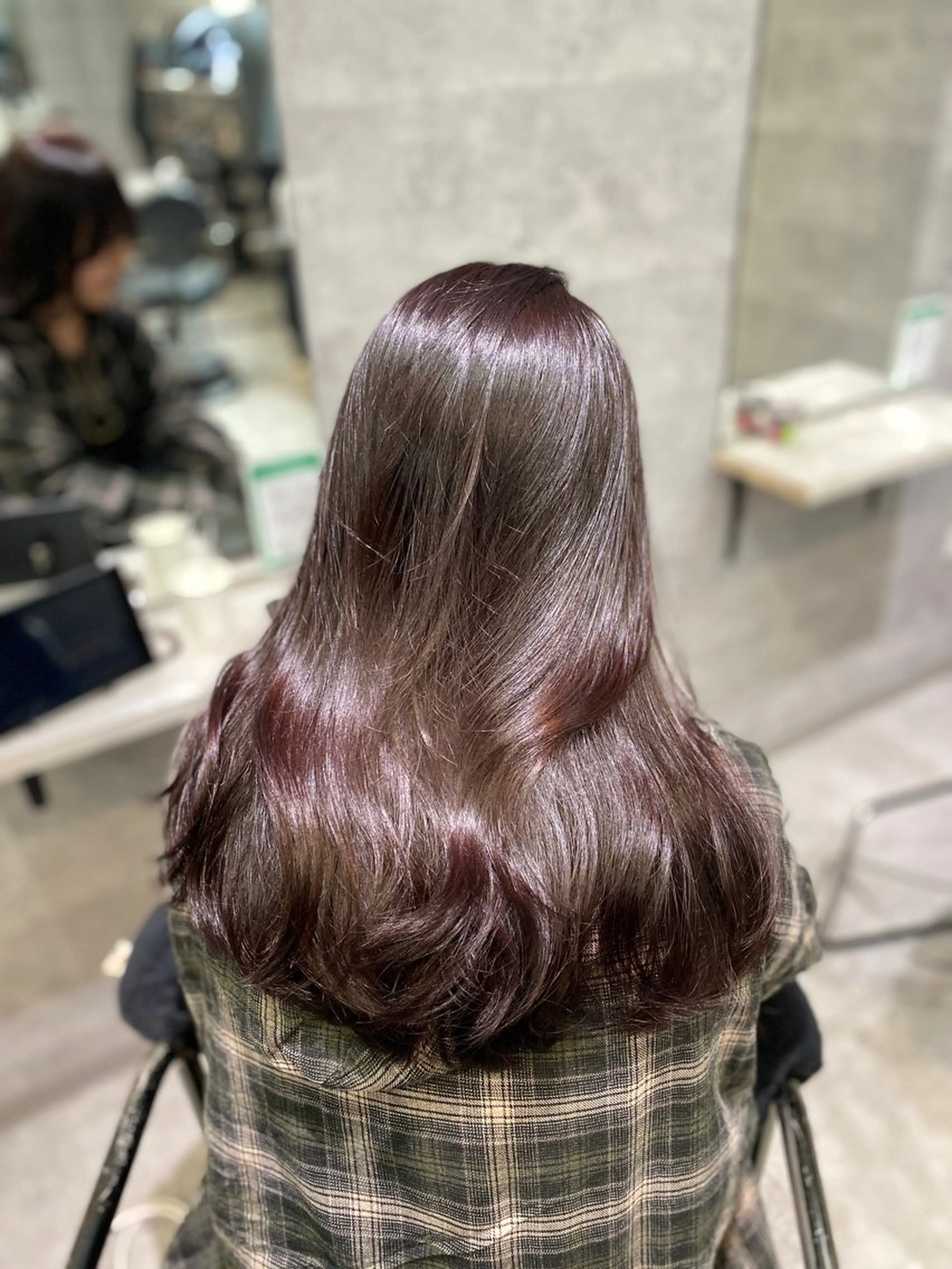 ロング カット ヘアカラー _White難波店所属・武元裕聖/ モデル募集中のヘアスタイル