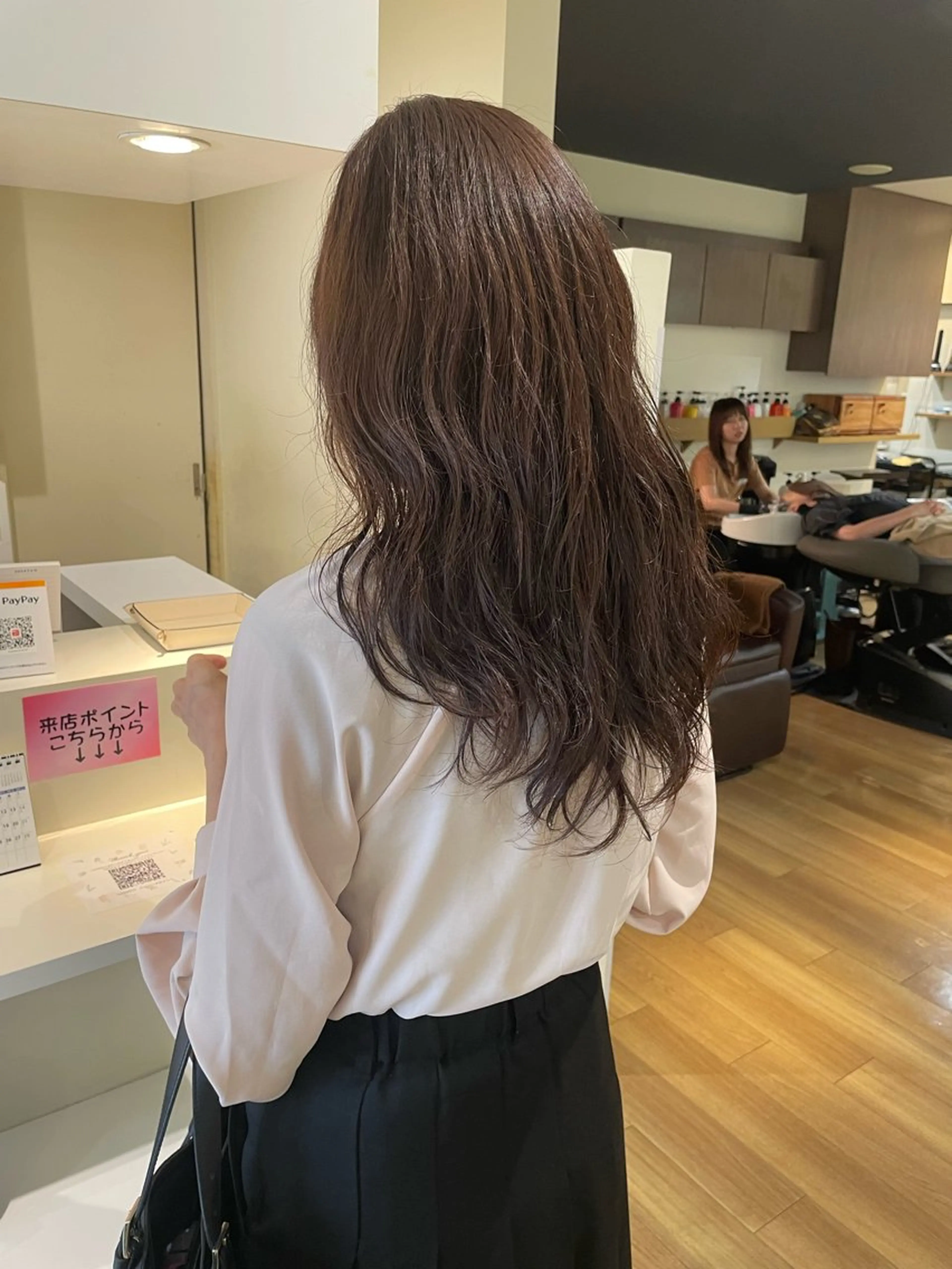 ロング カラー カット ヘアカラー トリートメント 韓国レイヤー🎀/ 顔周り特化🎀/豊田のヘアスタイル