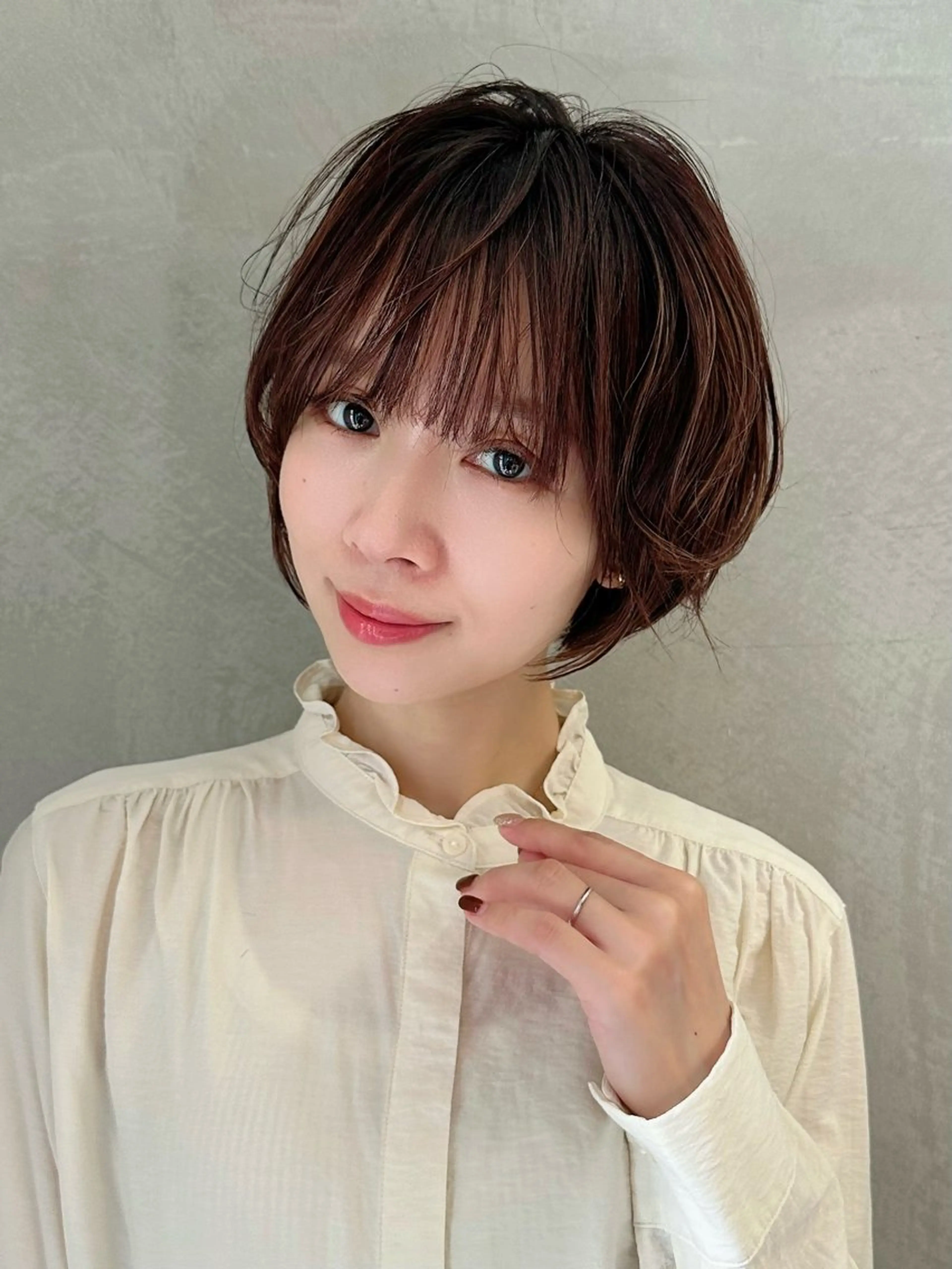ショート カット ヘアカラー トリートメント ヘッドスパ 遠藤大雅 ショート /レイヤー/矯正🌈のヘアスタイル