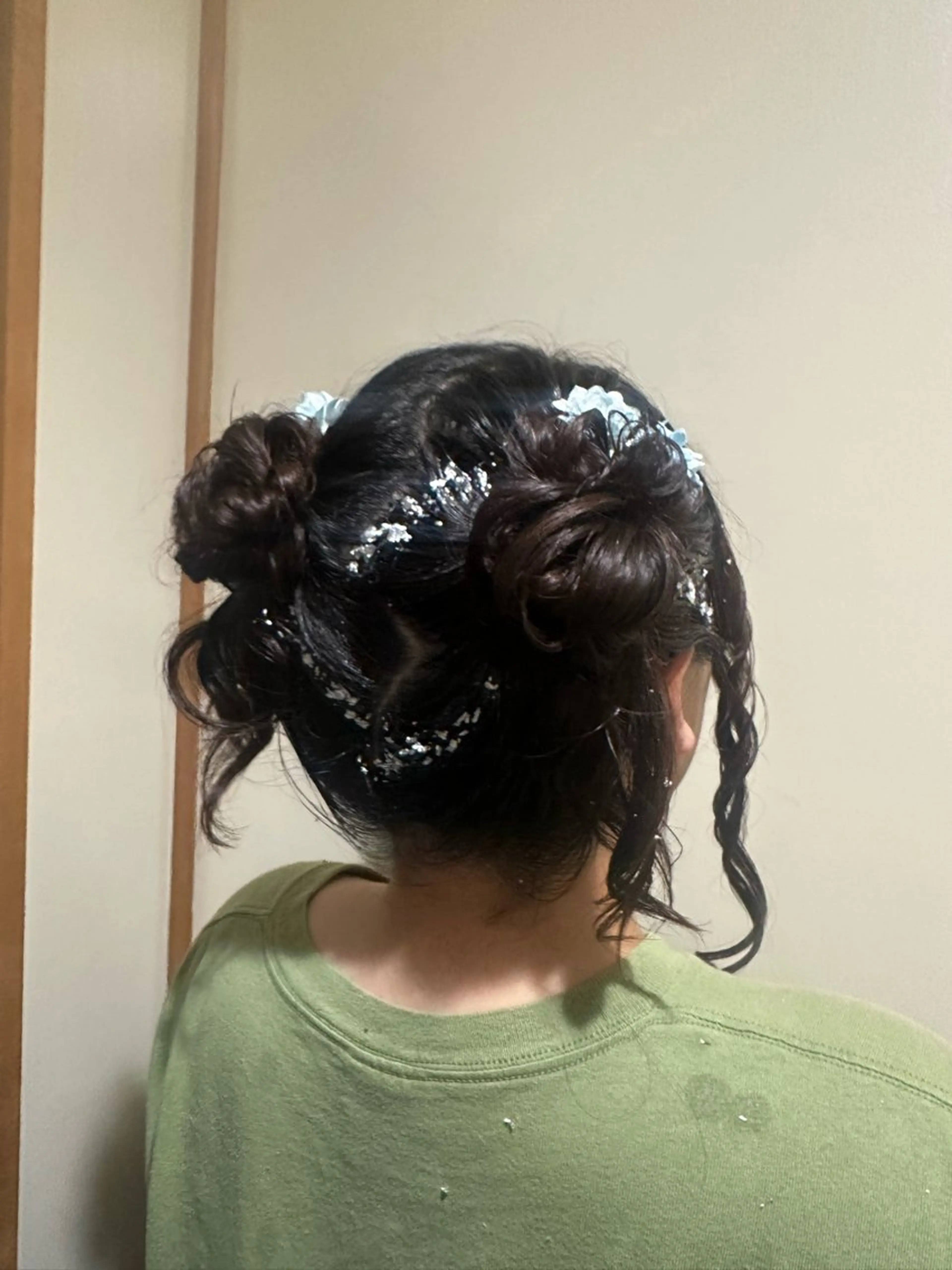 ミディアム ヘアアレンジ ヘアセット レイビューティー豊田 丸山店アシスタントのヘアスタイル