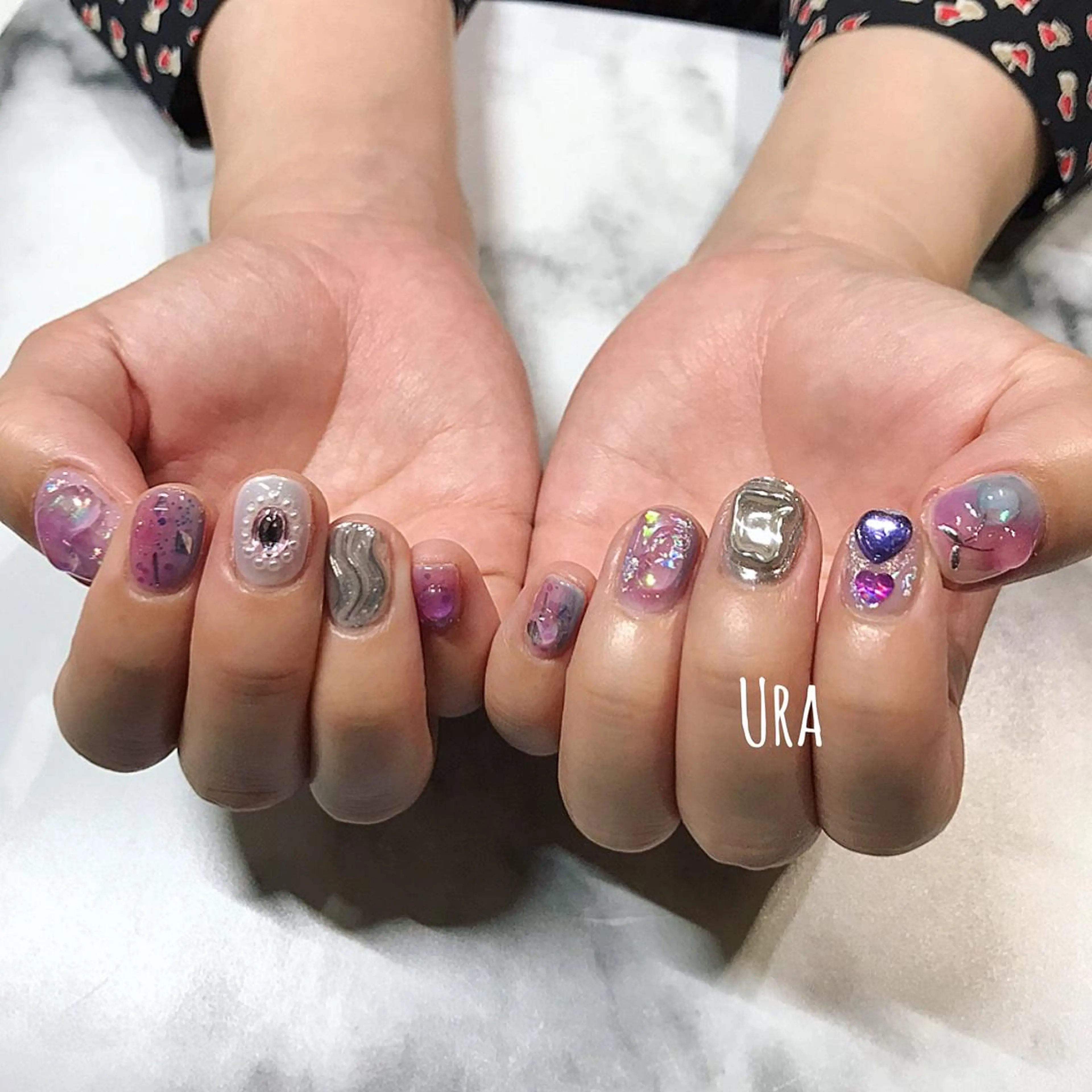 ネイル ハンドネイル UrakoNail 《nail》のネイルデザイン