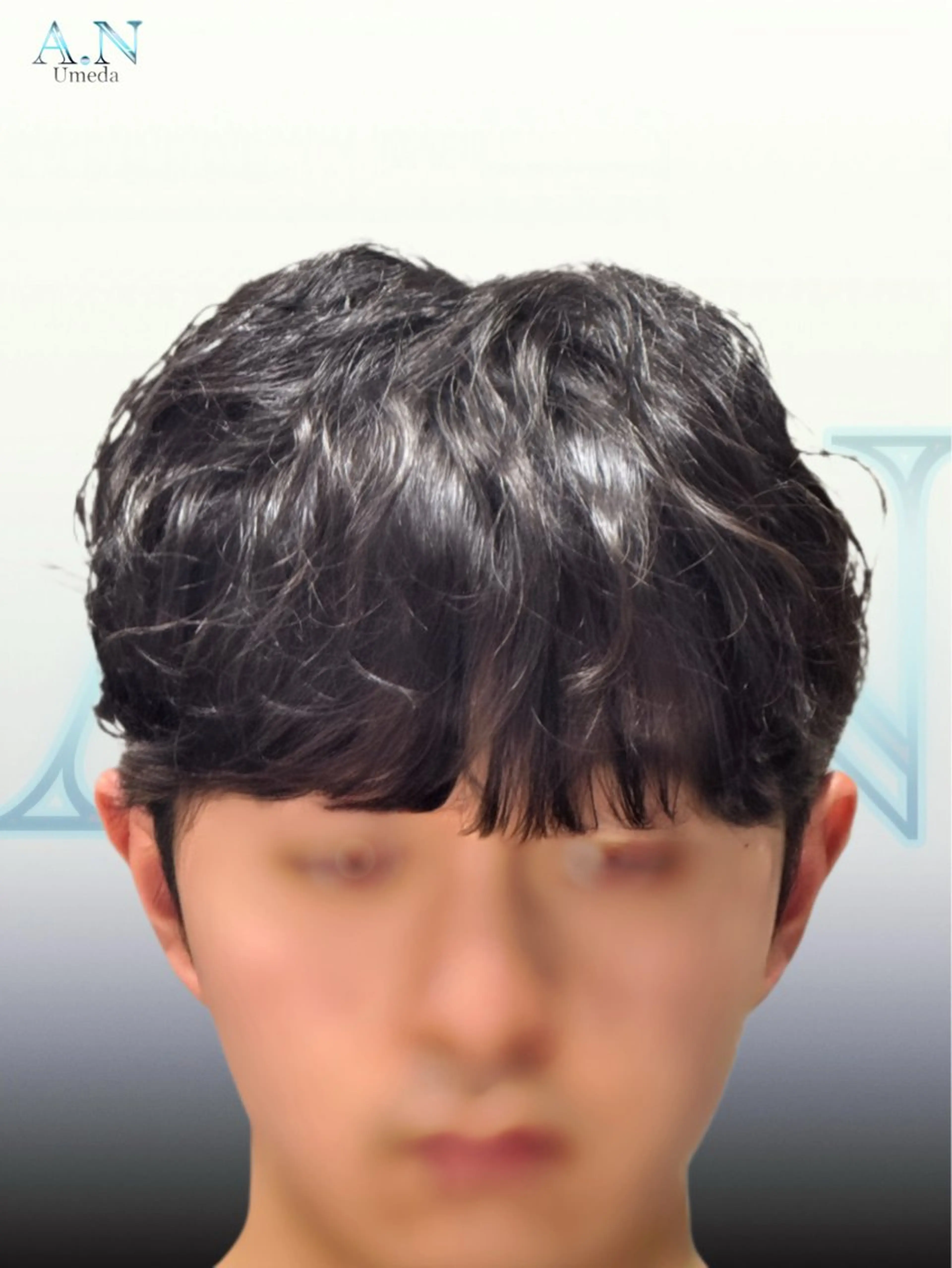 ショート パーマ メンズ カット パーマ 似合わせカット/韓国 特化/梅田/Eveのヘアスタイル