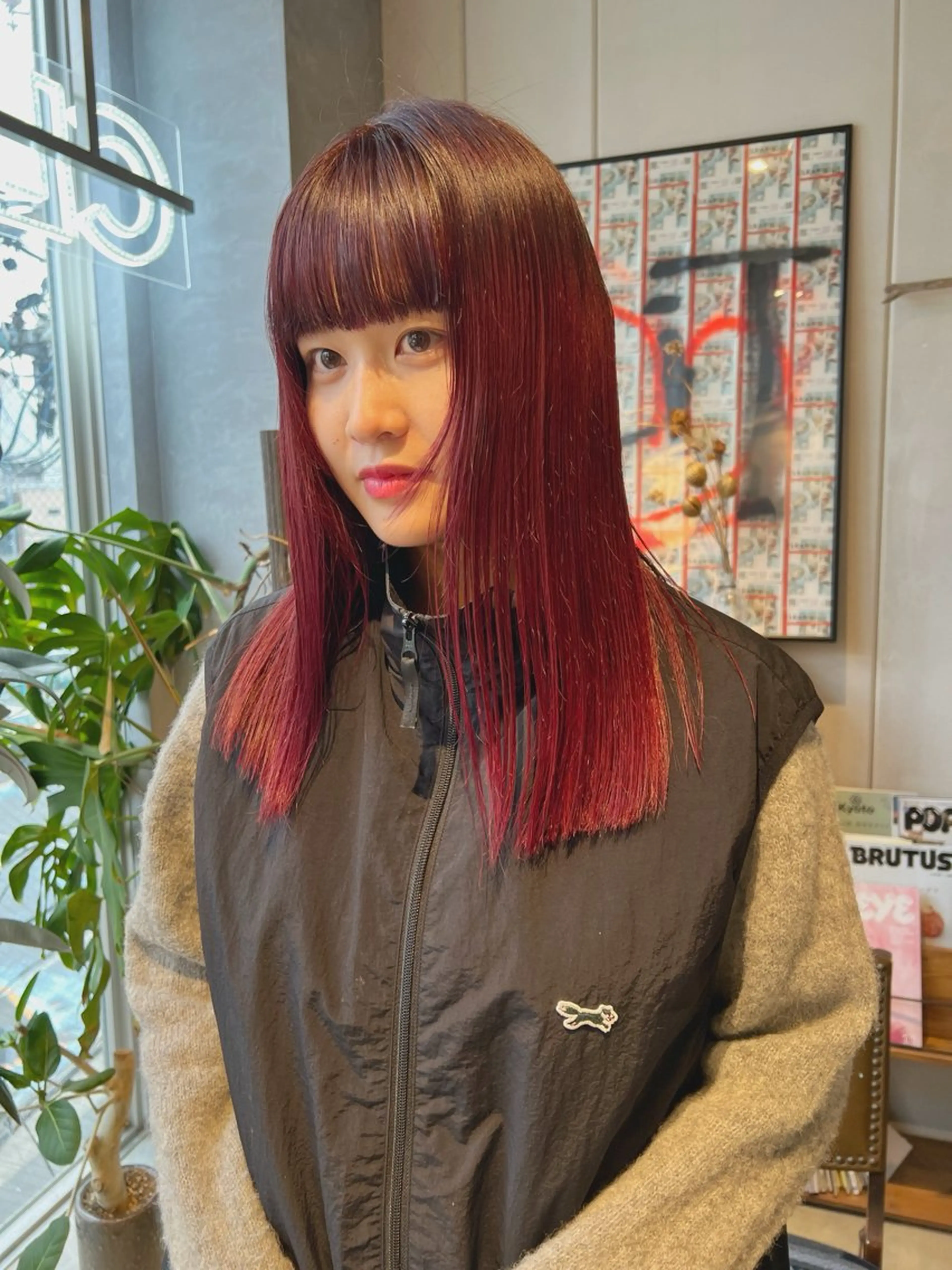 ロング カット ヘアカラー 大澤 叶方のヘアスタイル