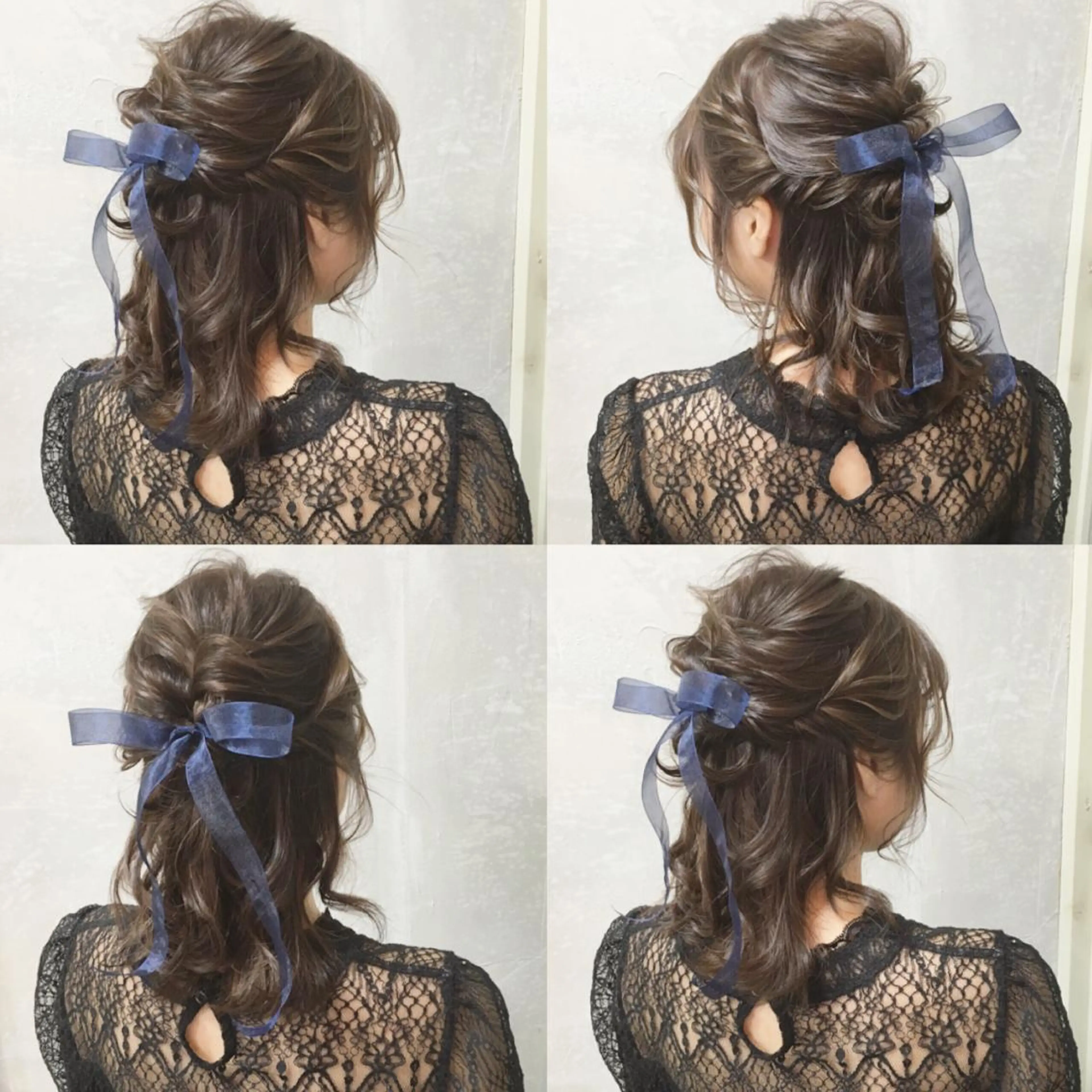 ミディアム カラー ヘアアレンジ autre所属・大久保 ひでなりのヘアスタイル