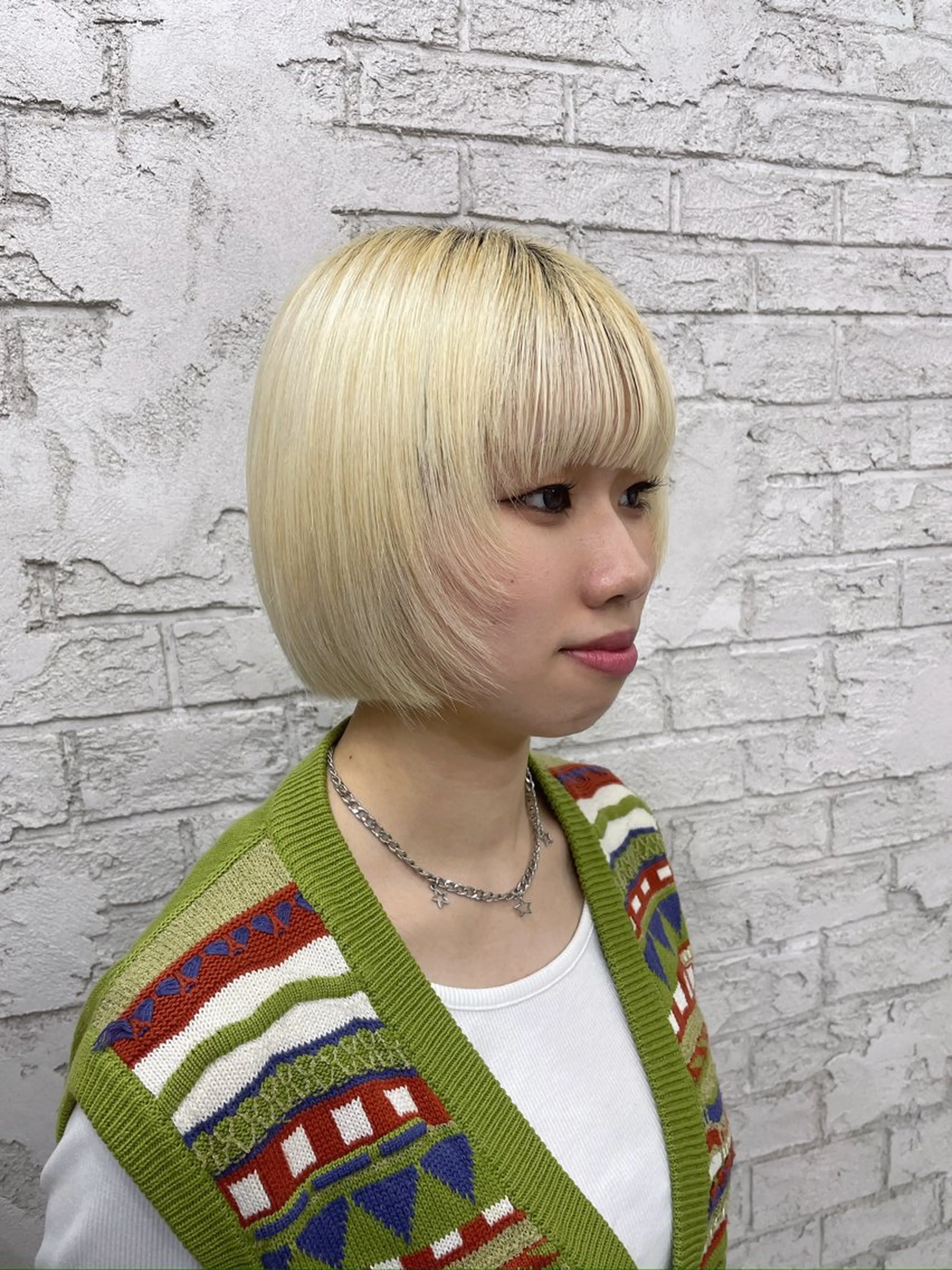 ミディアム ボブカットモデル 募集中りこ💎のヘアスタイル
