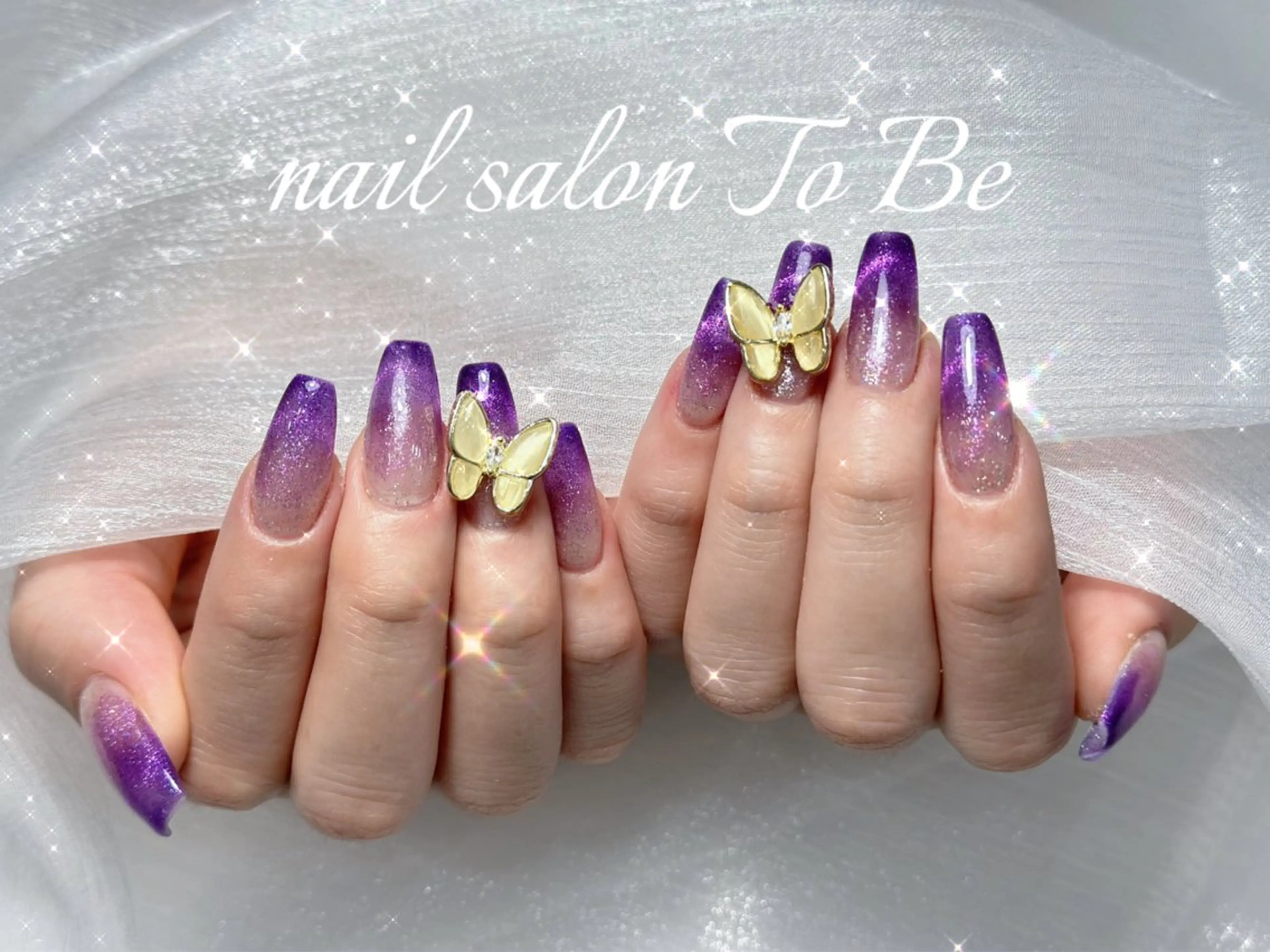 ネイル ハンドネイル 🦋To Be スカルプ専門店のネイルデザイン