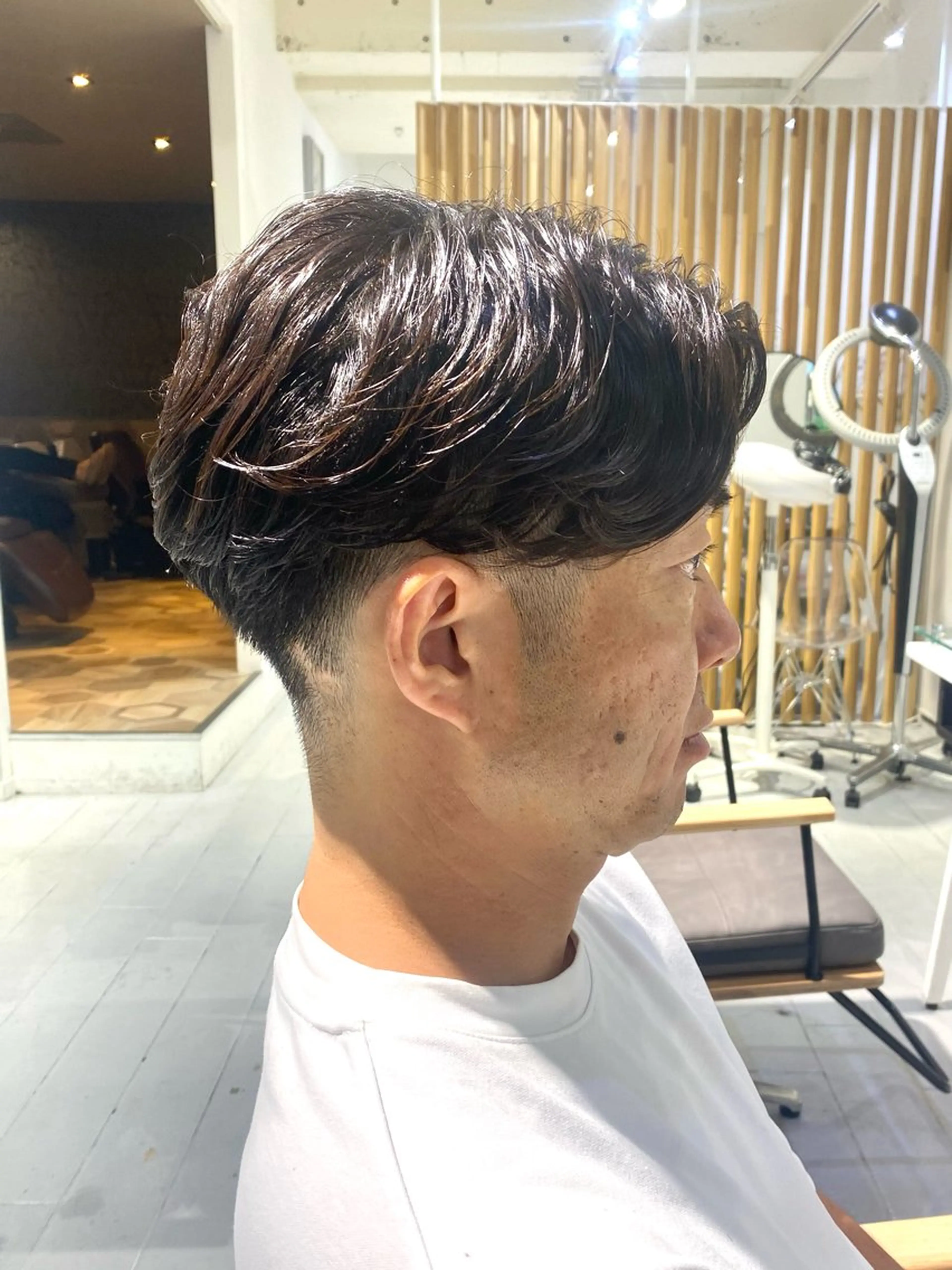 メンズ カット 🇰🇷韓国風カット 🇰🇷　鈴木海斗のヘアスタイル