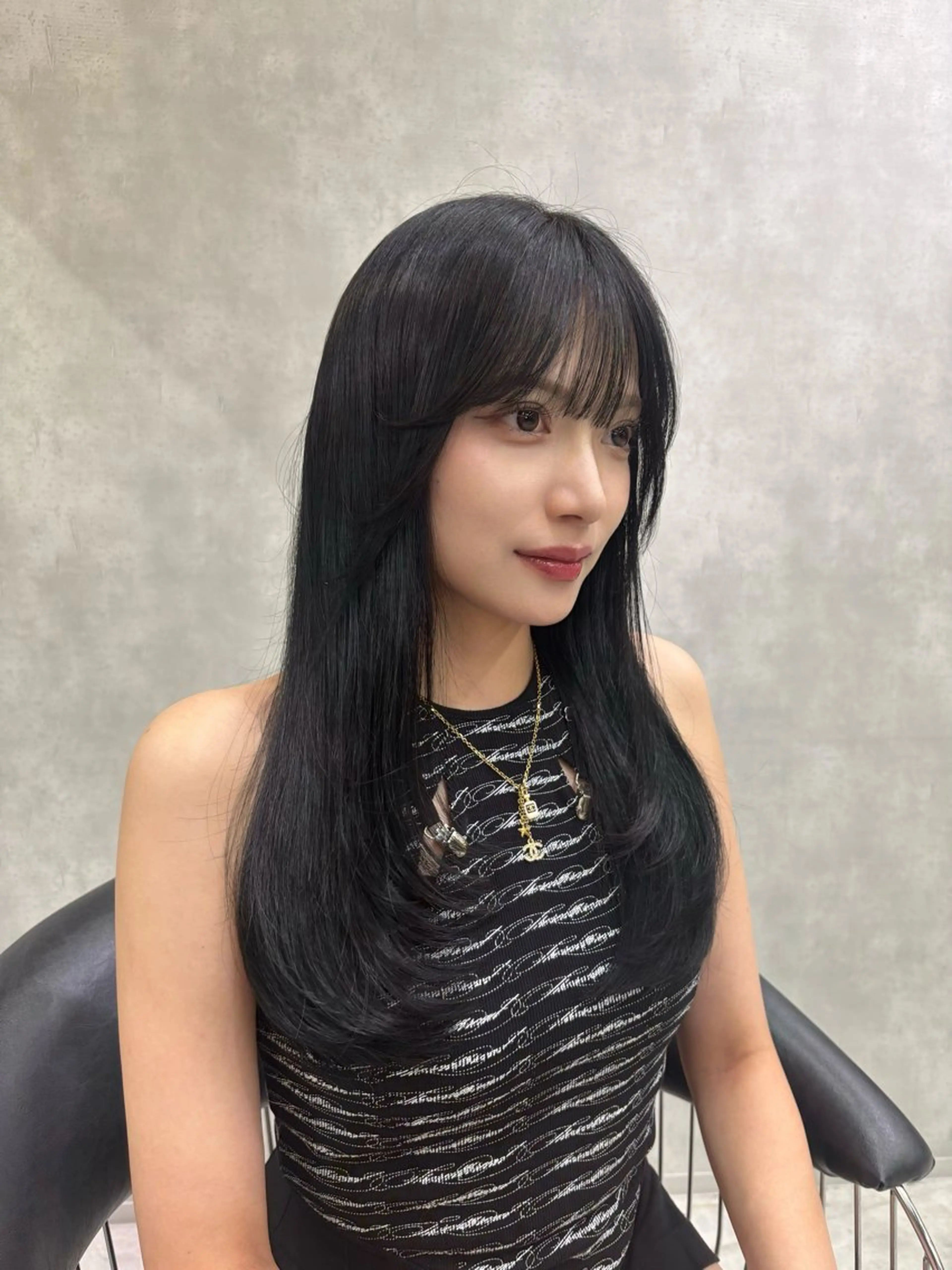 ロング 韓国hair🤍/ レイヤー/彩加のヘアスタイル