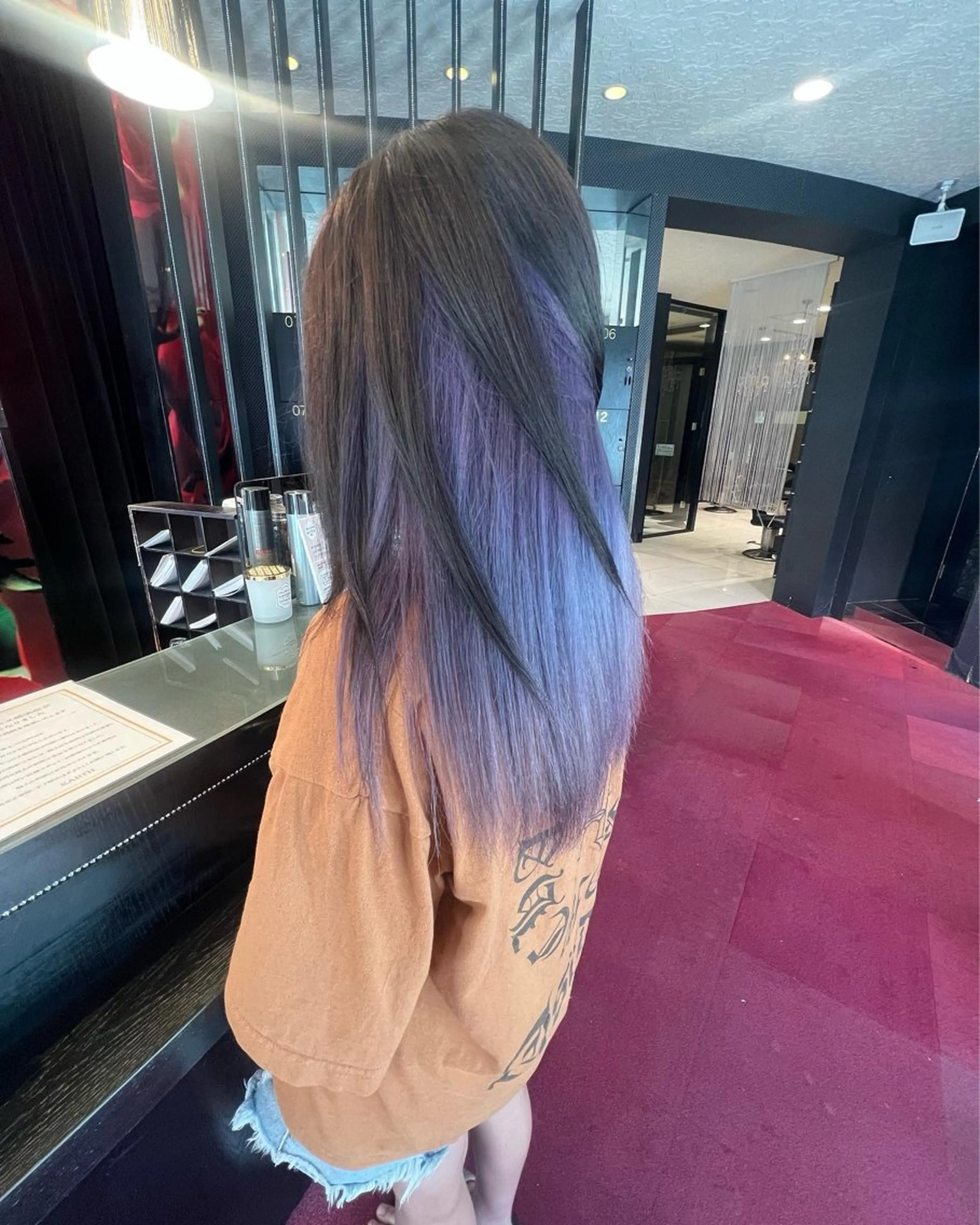 セミロング カラー カット ヘアカラー トリートメント EARTH 三重県 四日市店所属・髪質改善/ ハイトーン/坂本拓のヘアスタイル