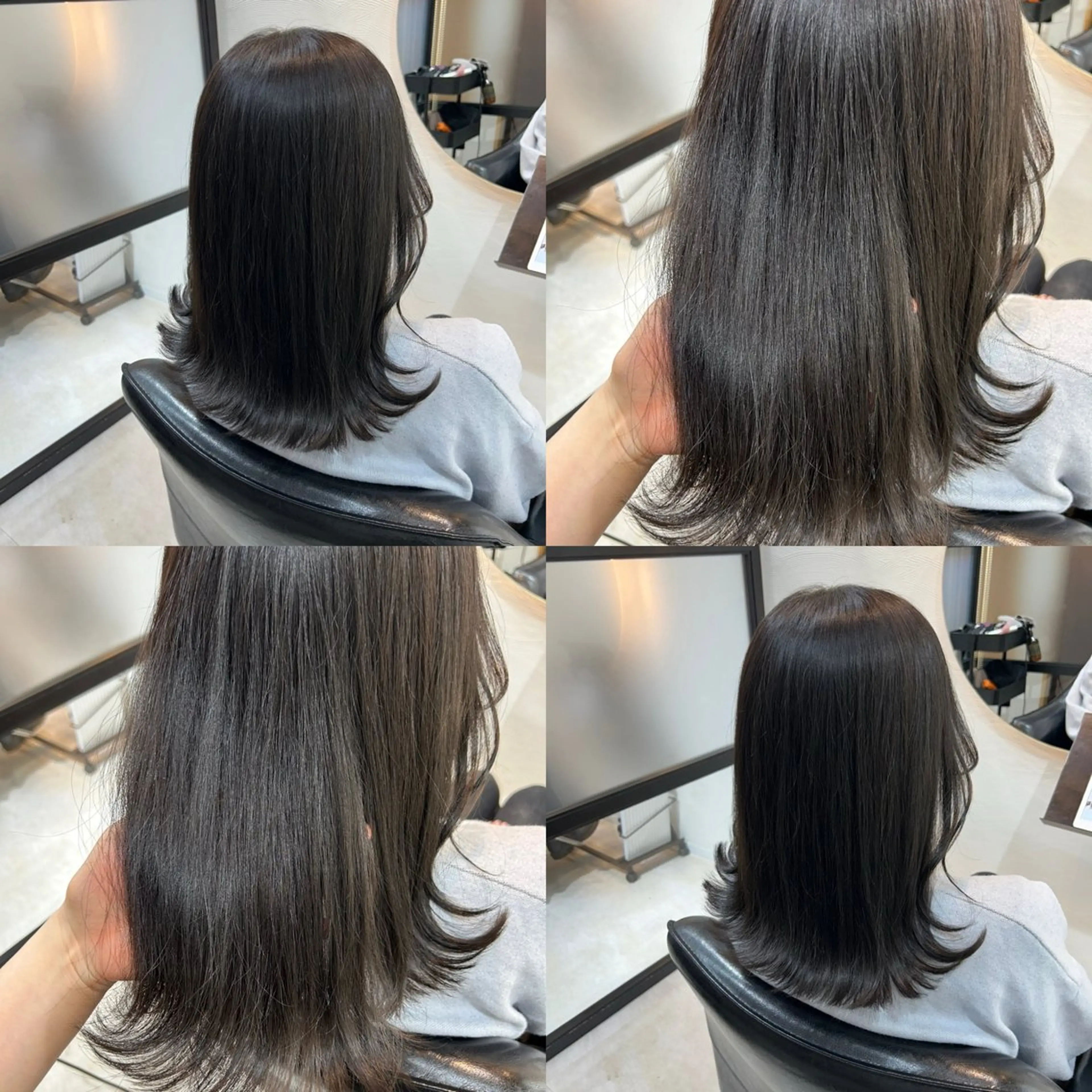 ミディアム カラー ヘアカラー トリートメント 🤍透明感/韓国風 🤍サクラギヒトミのヘアスタイル