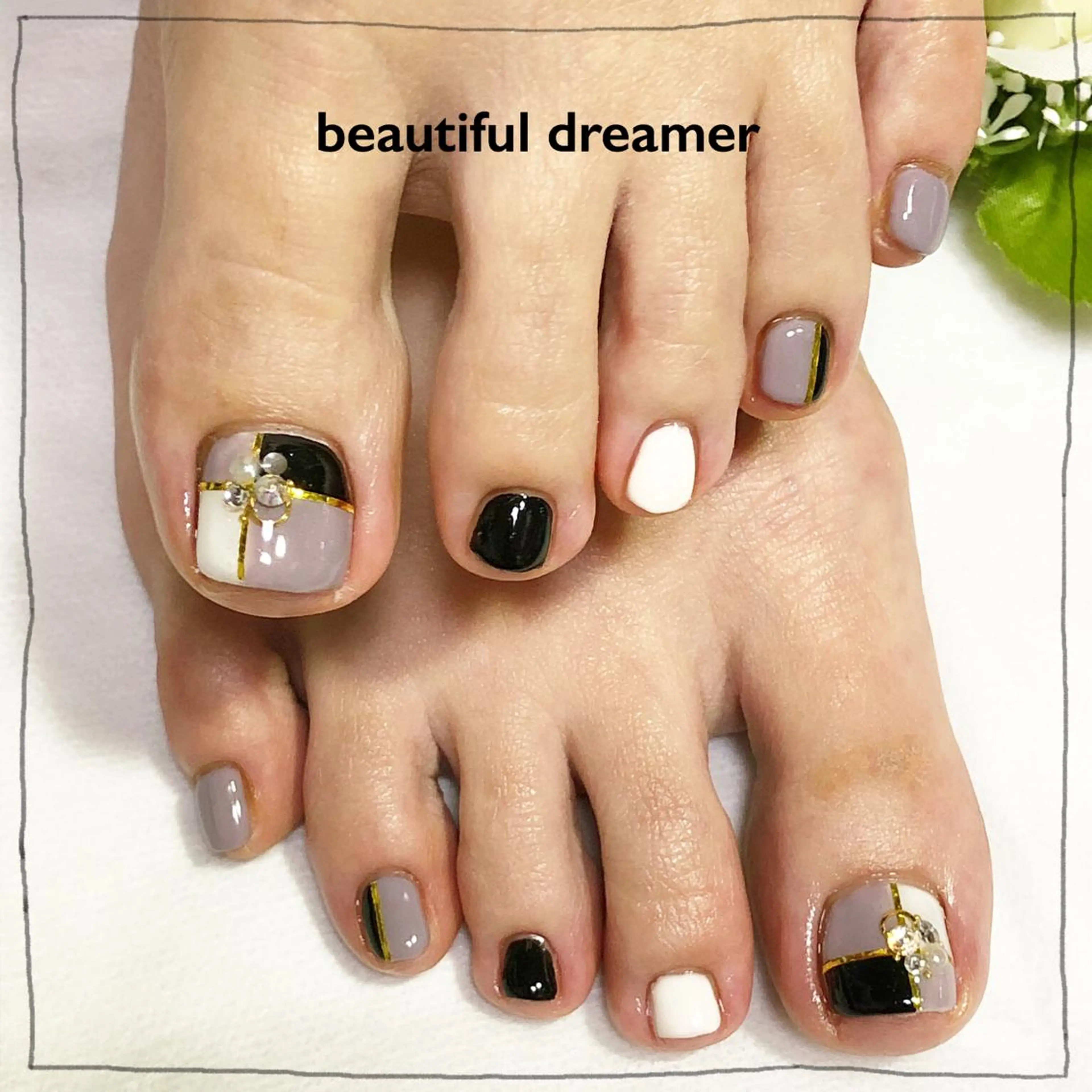 ネイル フットネイル beautiful dreamerのネイルデザイン