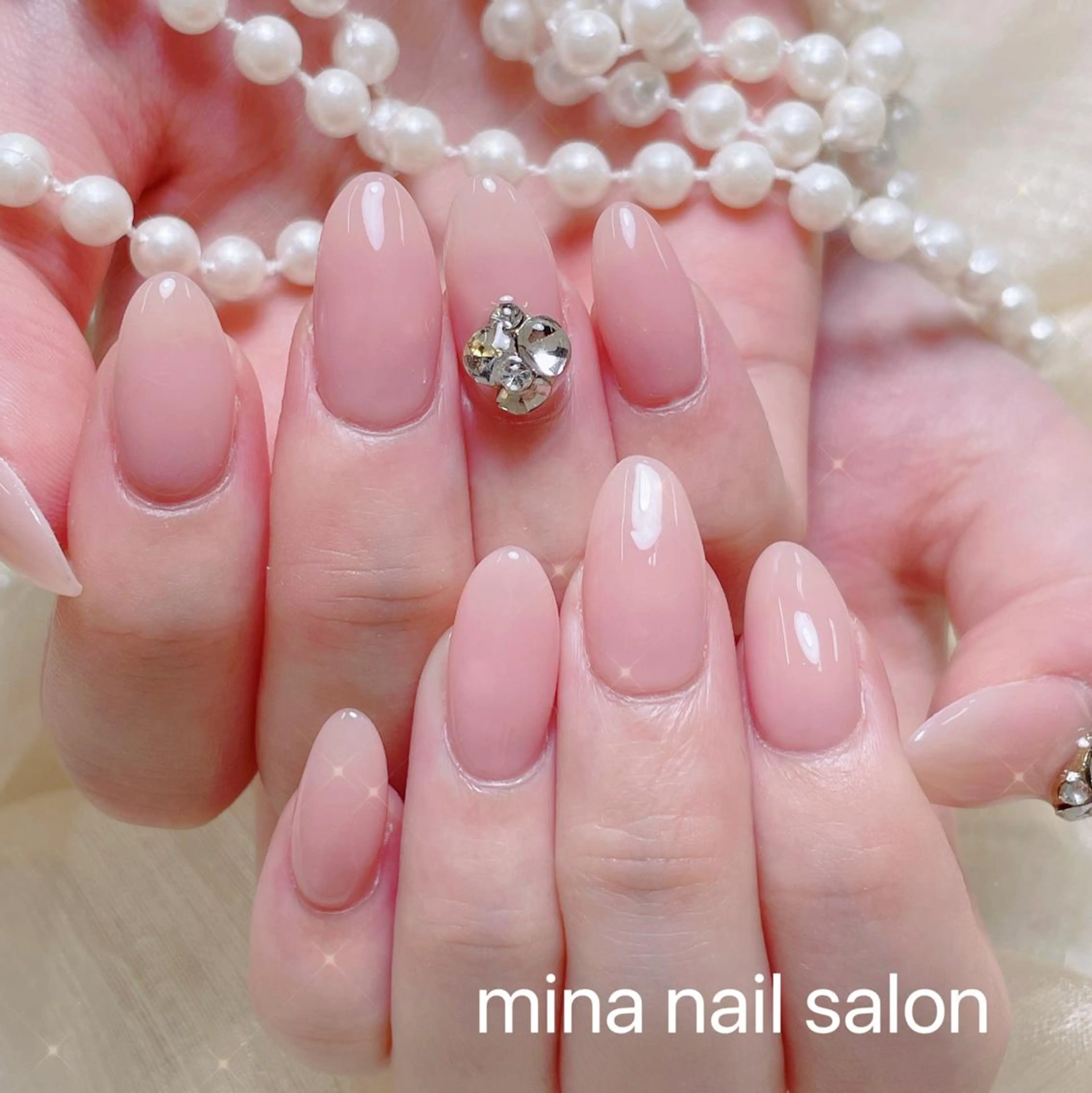 ネイル Mina🧸 韓国風ネイル🎀のネイルデザイン