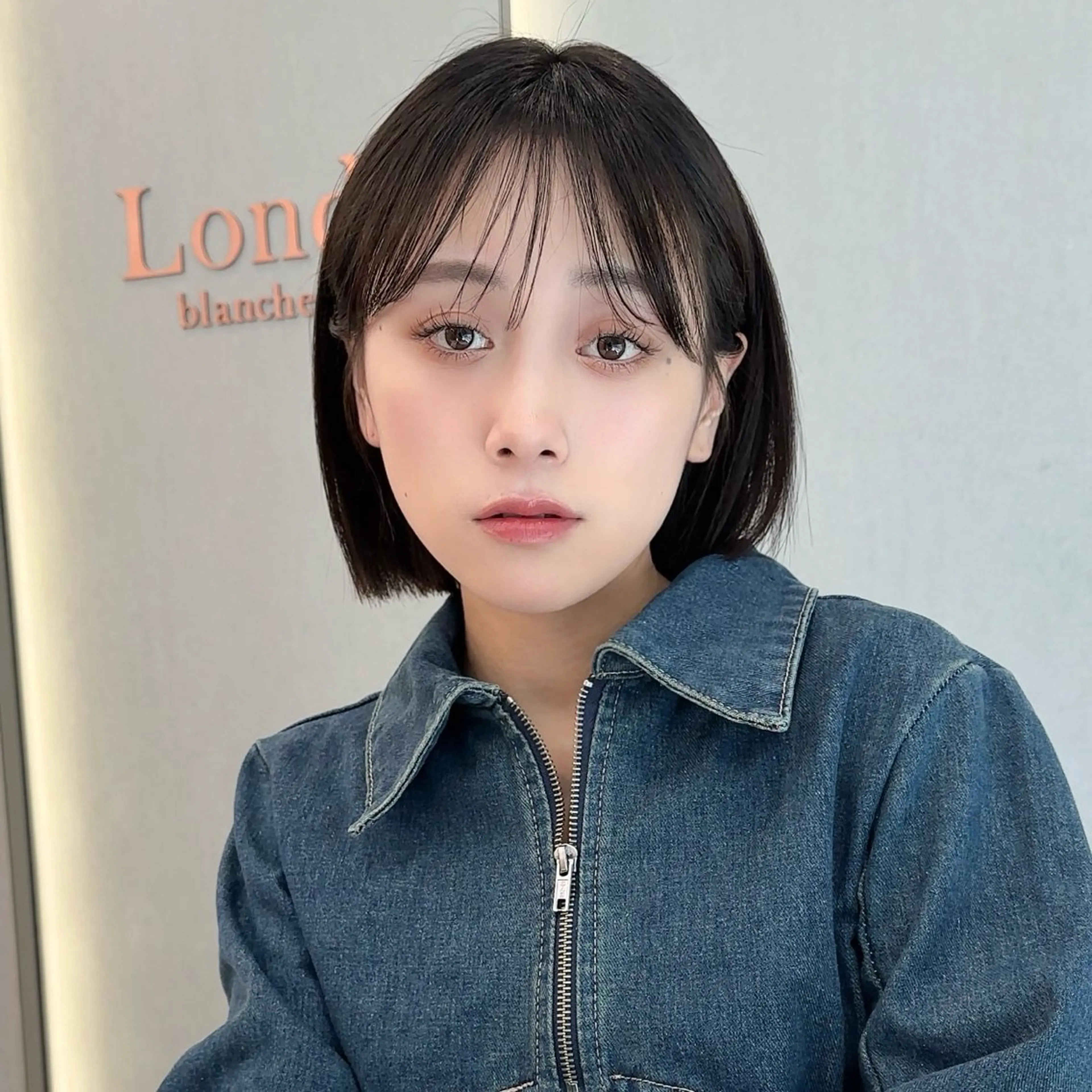 ショート カット ヘアカラー 縮毛矯正 トリートメント 縮毛矯正/韓国ヘア /ボブ🪄ミズキのヘアスタイル