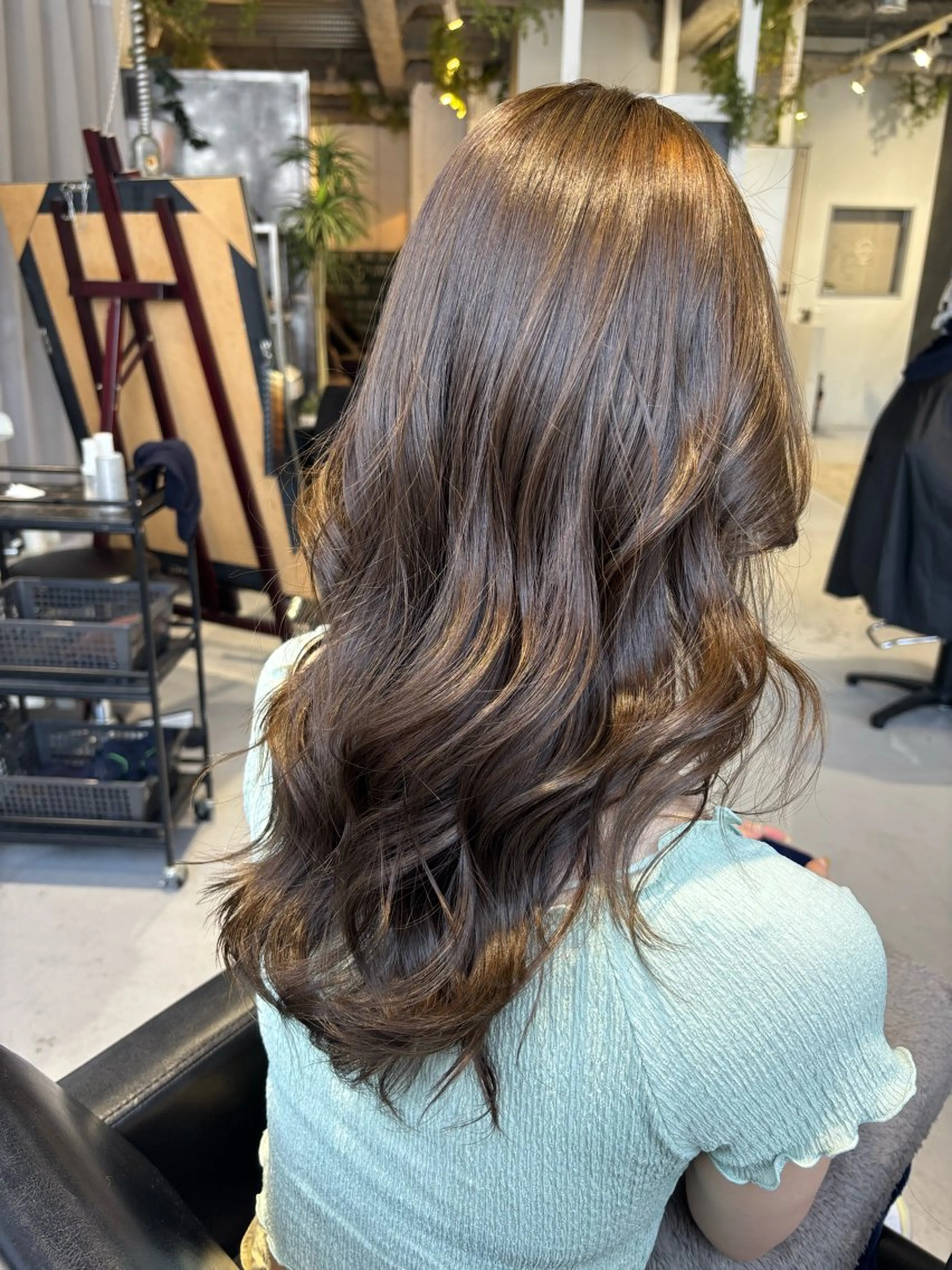 ロング レイヤーカット カット ヘアカラー トリートメント inc新小岩北口店 🫧Nichikaのヘアスタイル
