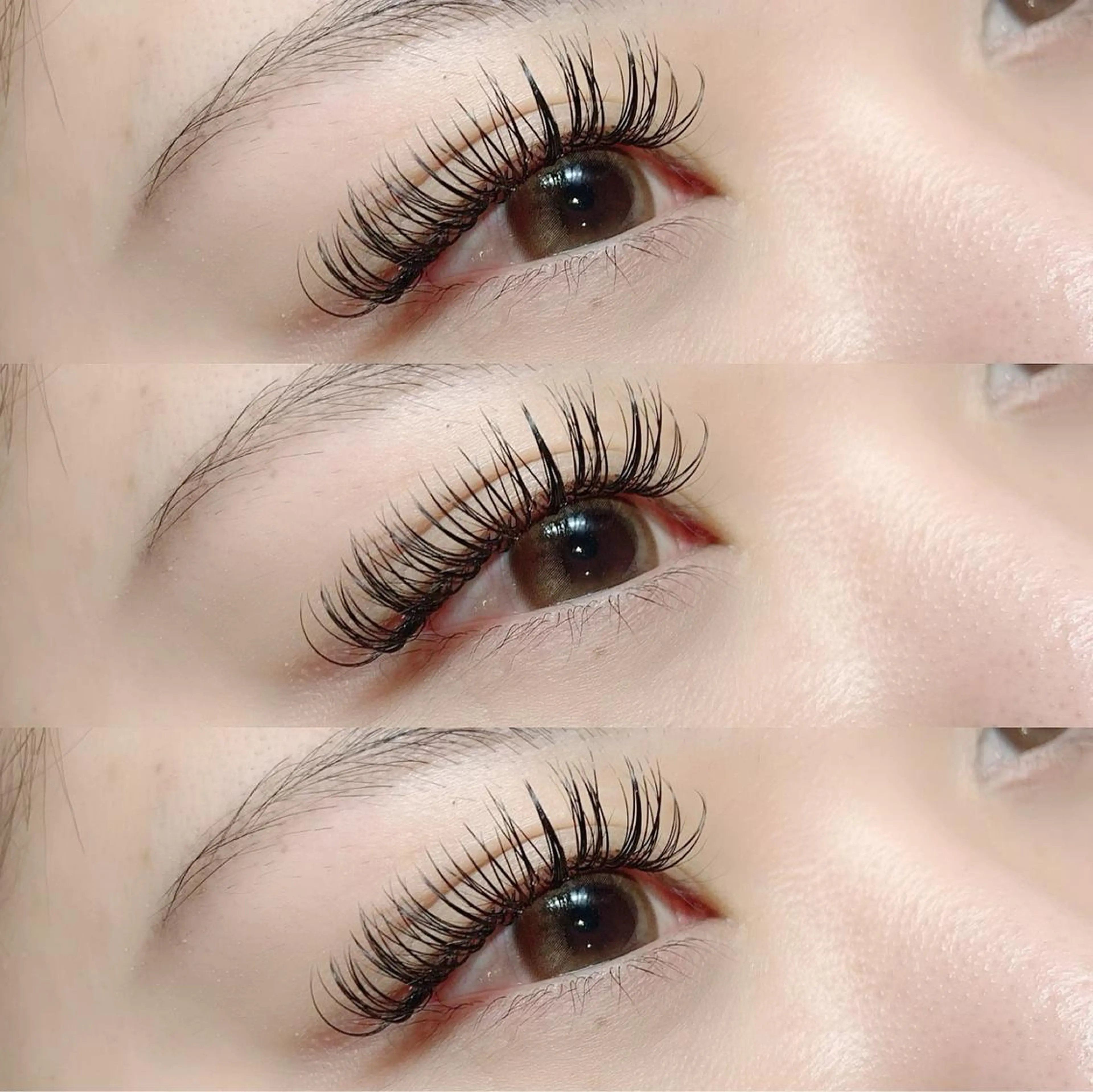 マツエク・マツパ アイブロウ バインドロック 池袋駅韓国風🇰🇷 束感💗Tomoのマツエク・マツパデザイン