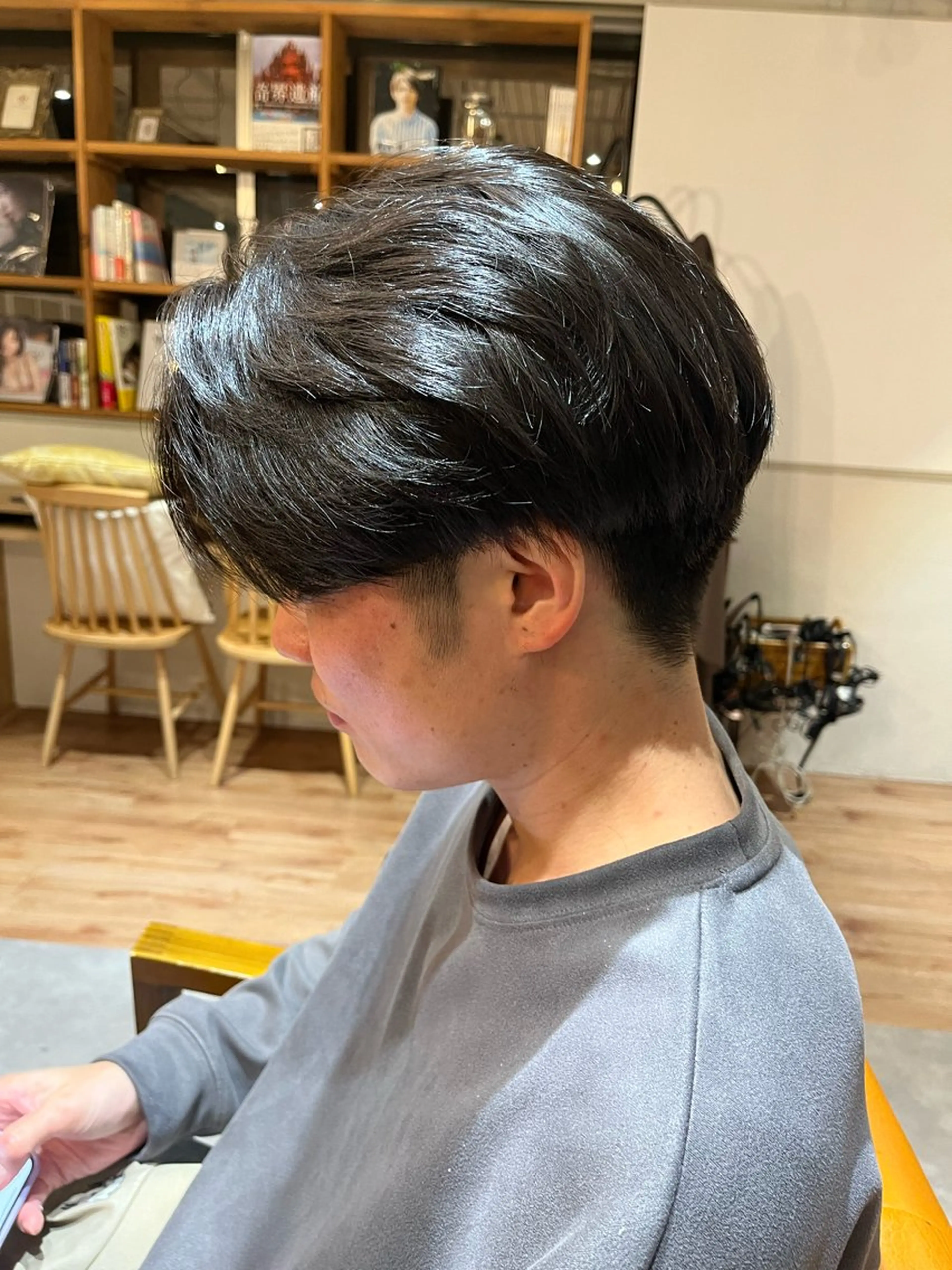 🐶メンズカット➕ニュアンスパーマ 【特別価格8000円➡️2000円‼️】の写真