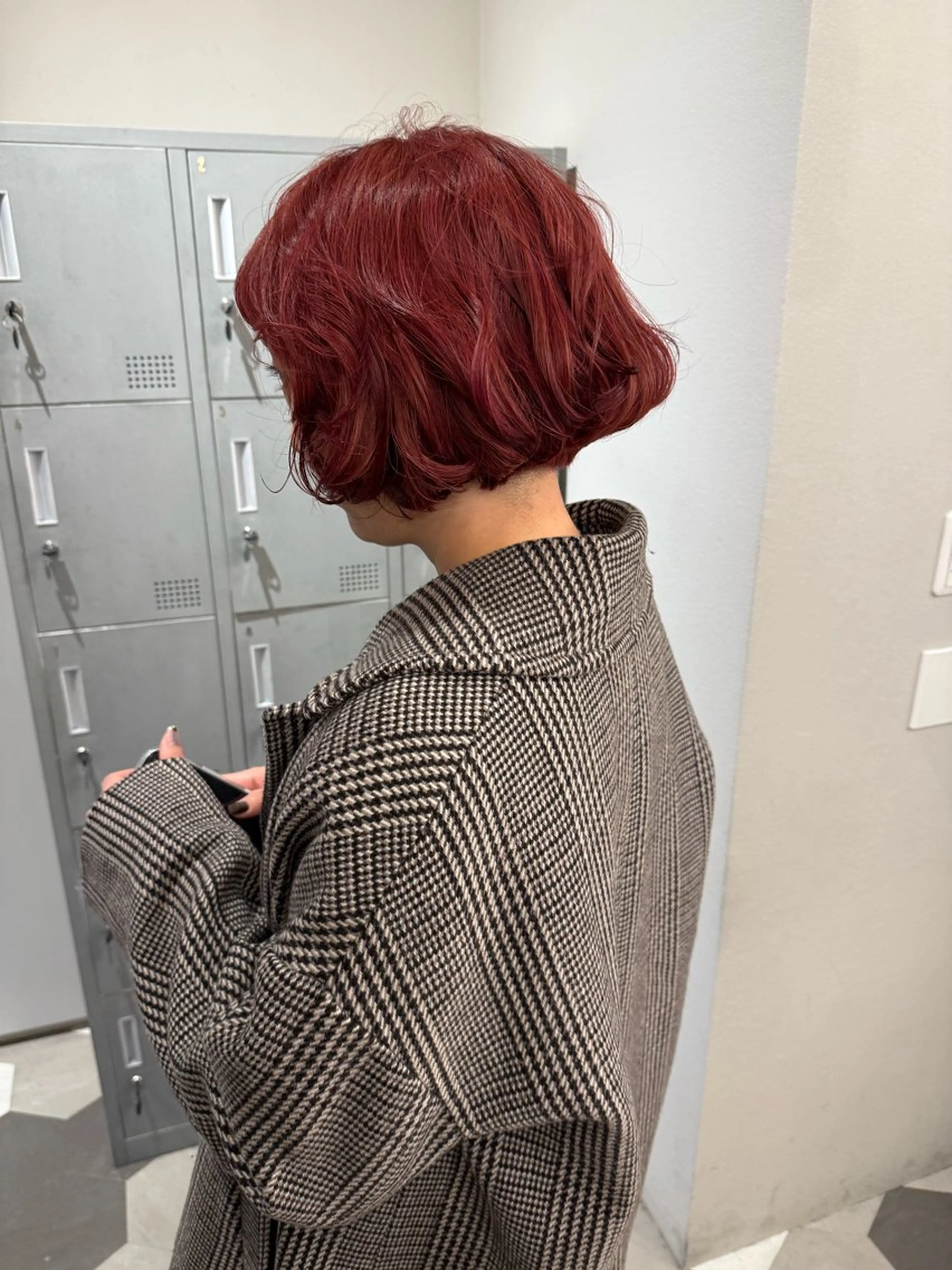 ショート カラー ヘアカラー ブリーチ/アレンジ 天満/chihiroのヘアスタイル