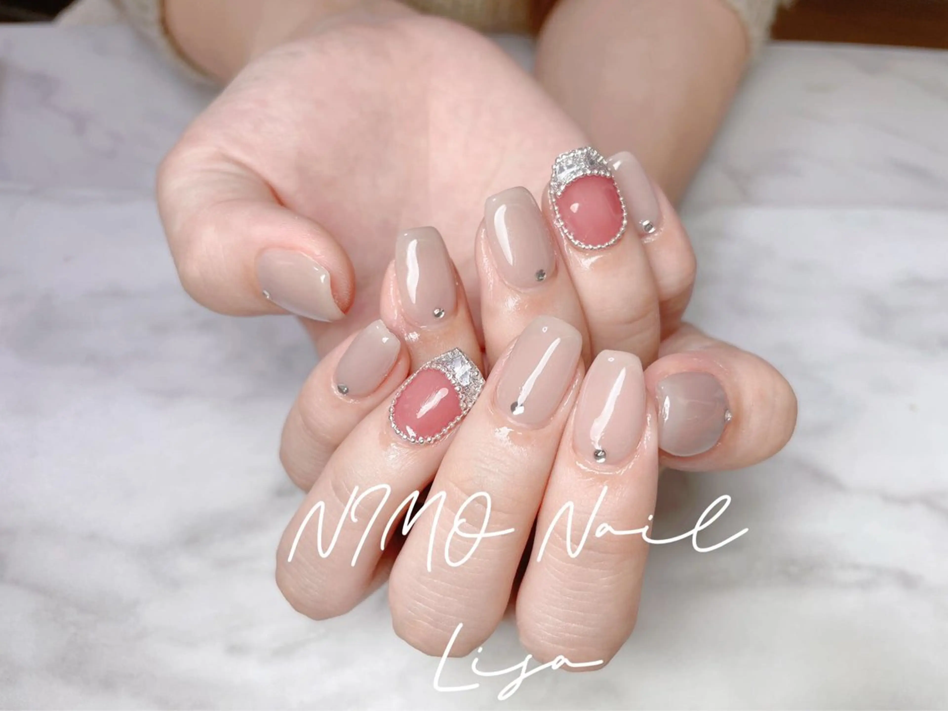 ネイル ハンドネイル RI SA☀️ リサのネイルデザイン