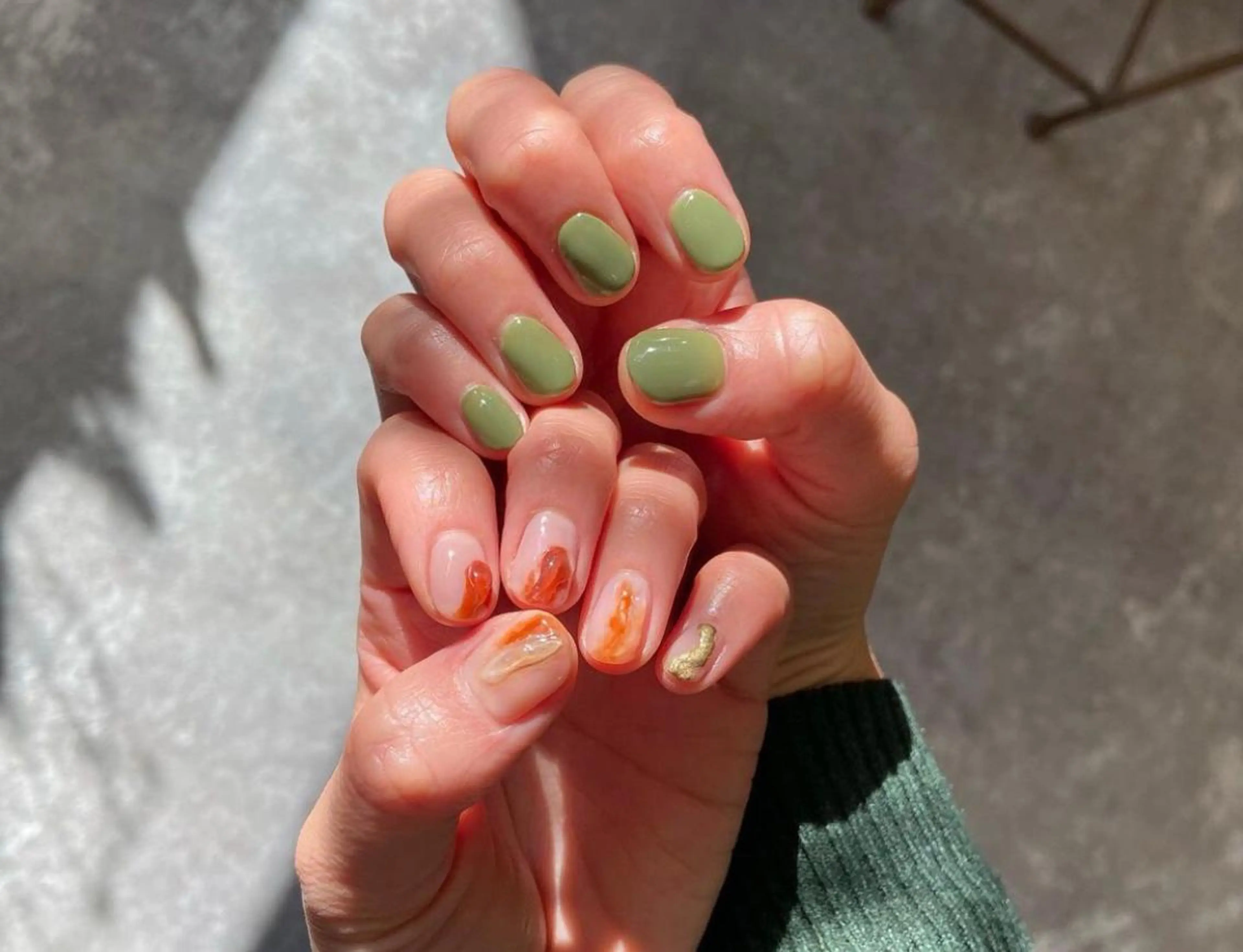 ネイル ニュアンスネイル Moana Nail 長さだし専門店のネイルデザイン