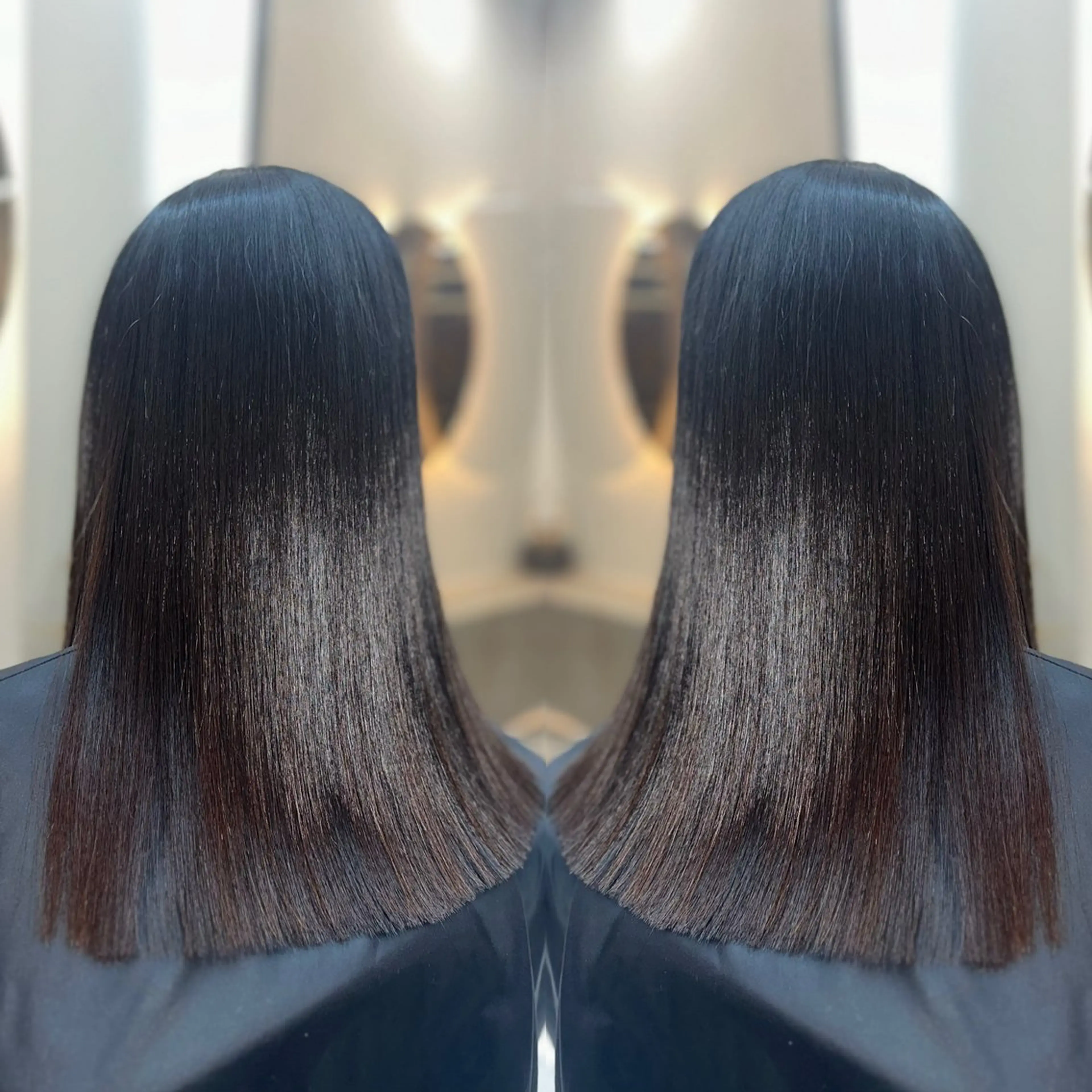 ミディアム カラー パーマ 縮毛矯正 【髪質改善特化】 tamのヘアスタイル
