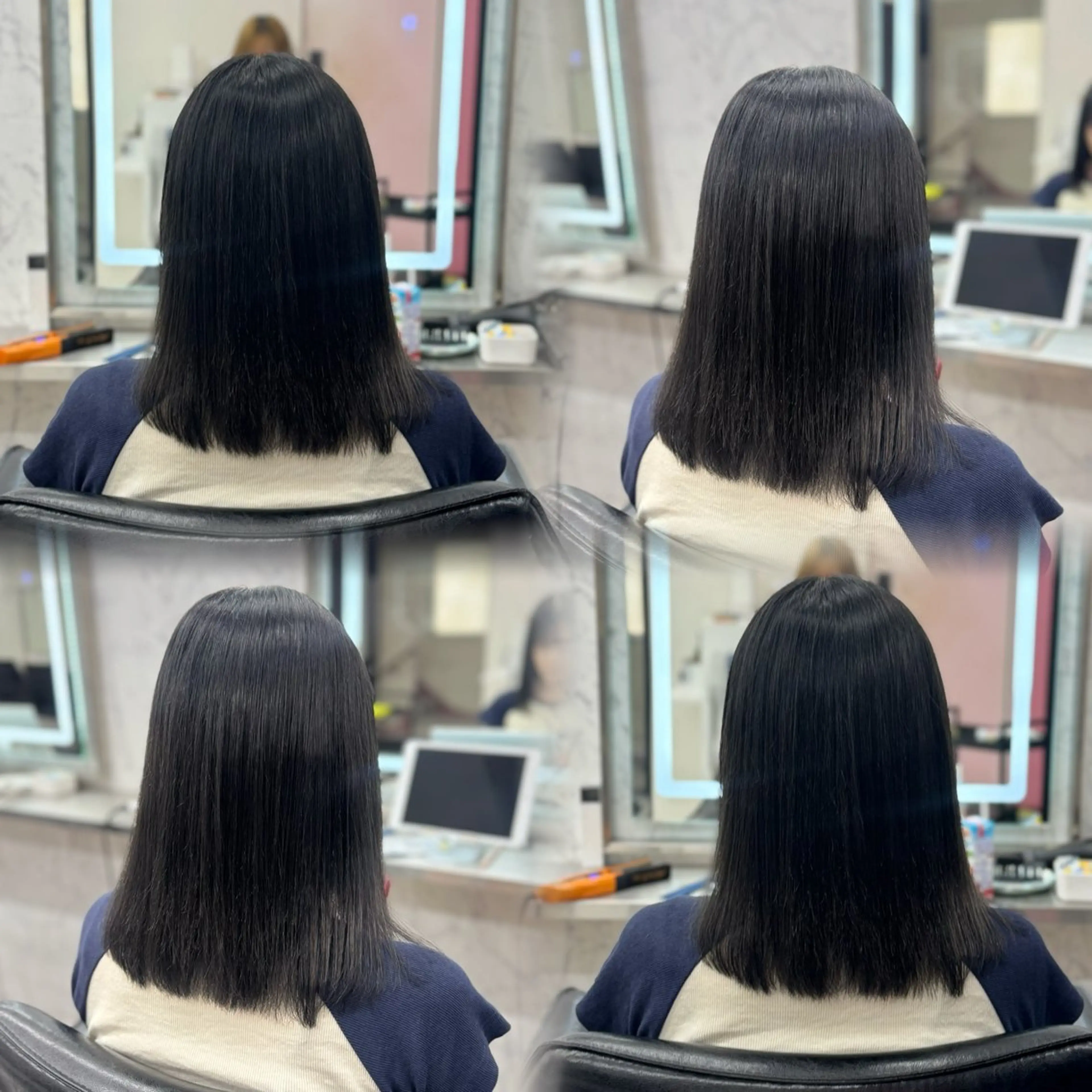 カラー ブリーチ ハイトーンカラー ヘアカラー JPCY MIRIYAのヘアスタイル