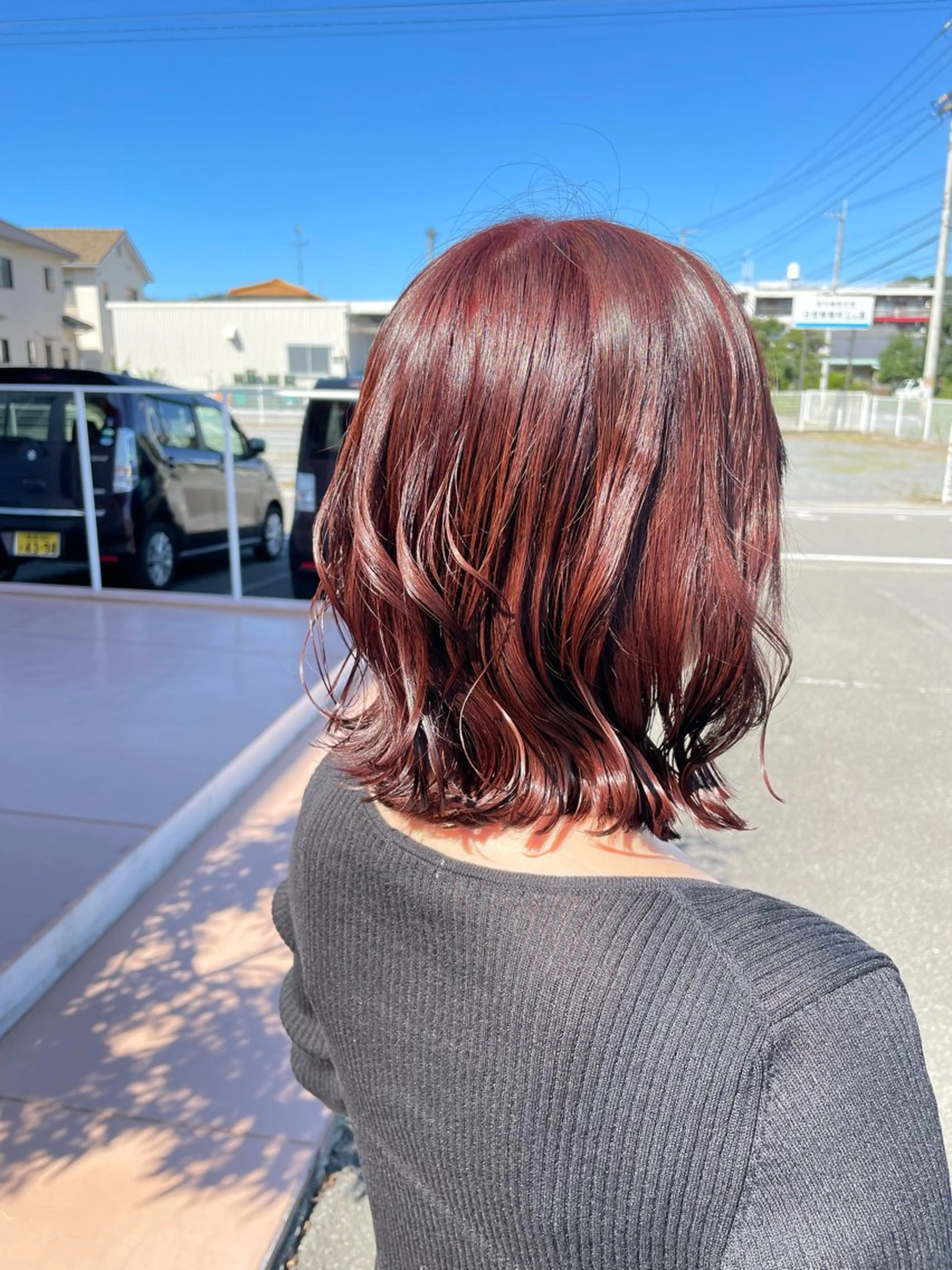 ショート ヘアカラー 福岡 ゆうわのヘアスタイル