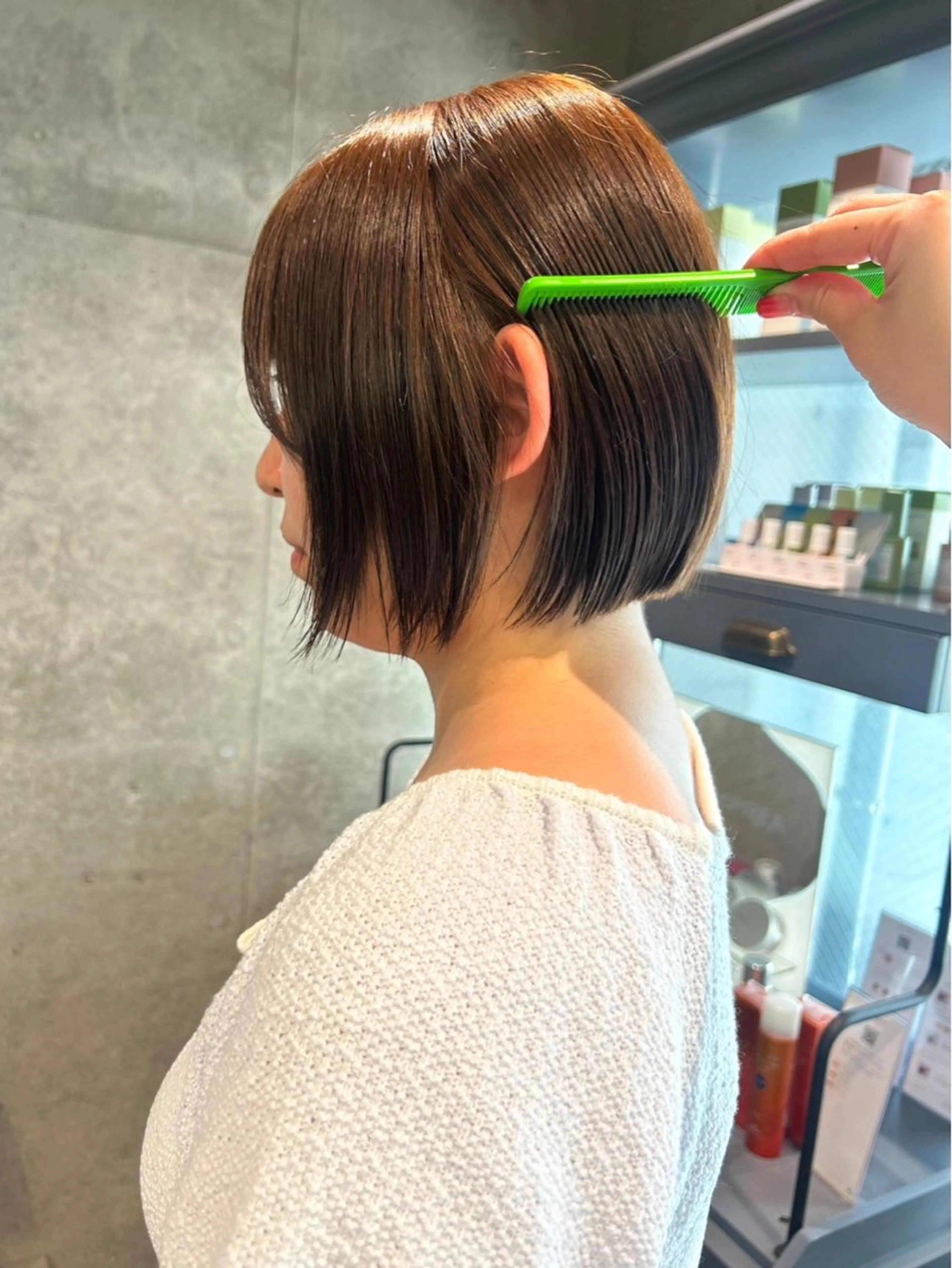 【艶感up✨️ブリーチ無し】ワンカラー🌱の写真