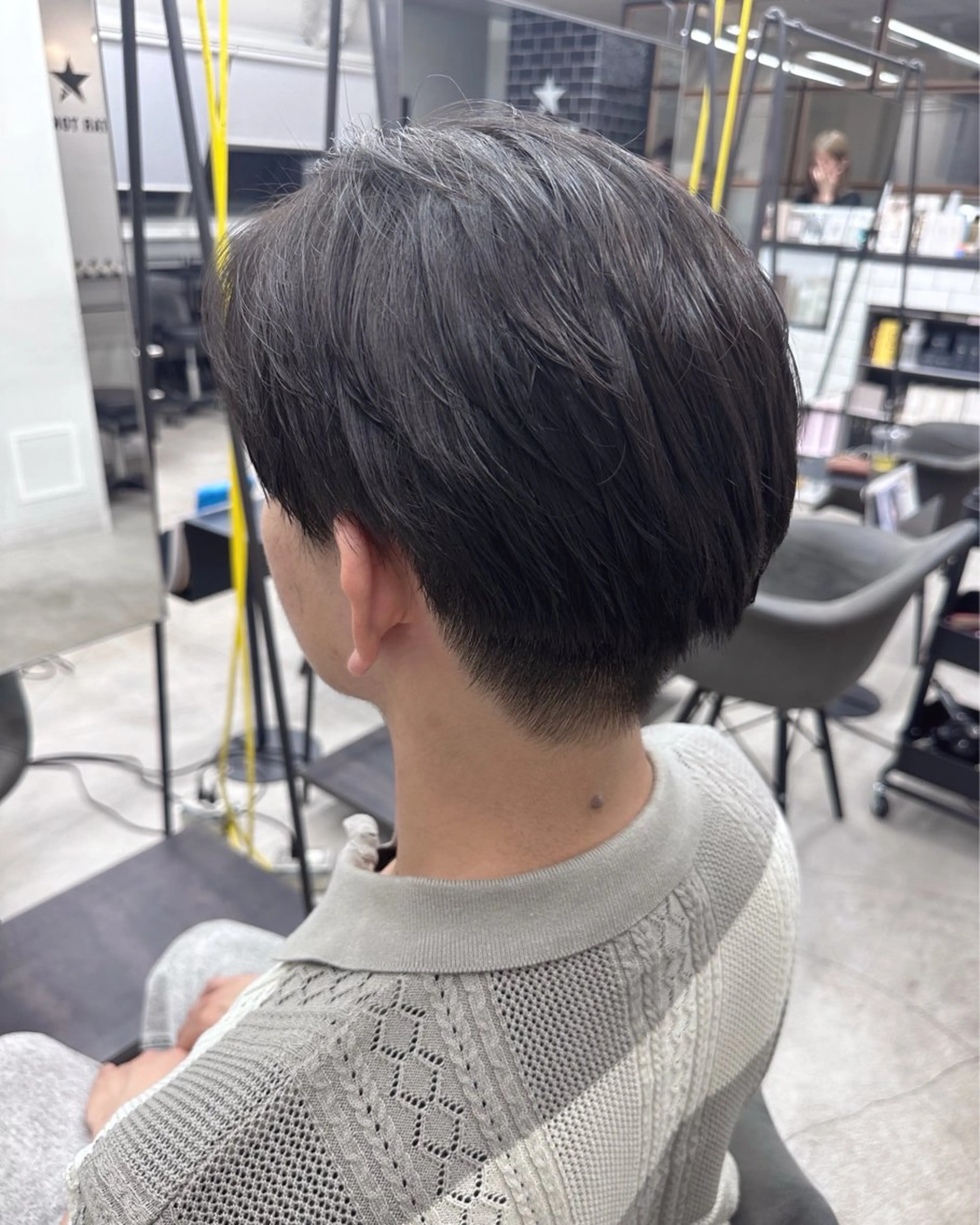 ショート カラー メンズ カット ヘアカラー カット/パーマ メンズ😎ともかのヘアスタイル